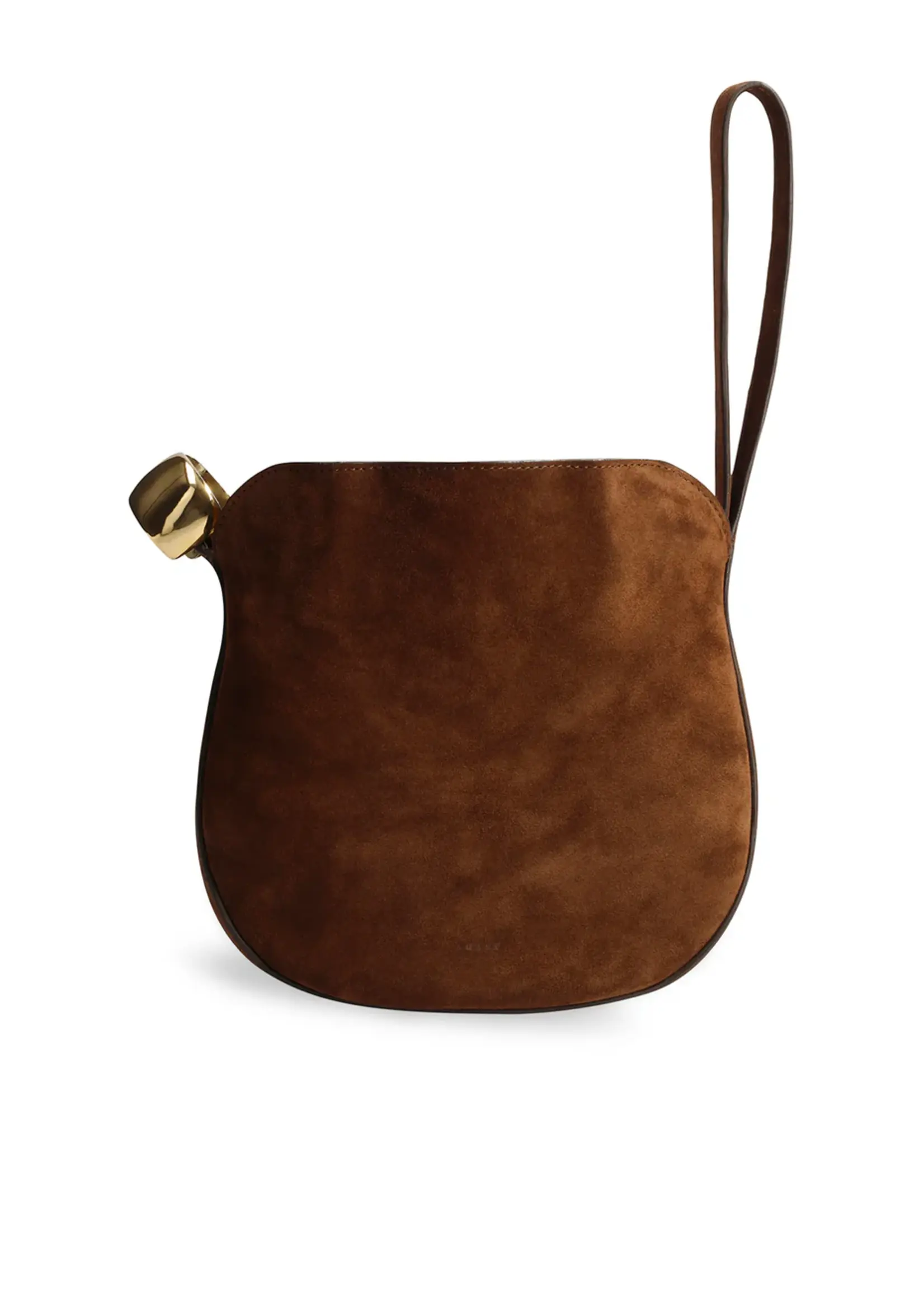 Amanu The Zambia Bag- Chocolate Suede