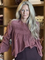 Love Binetti Nadie Embroidered Top