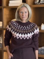 Veronica Beard Anne Fairisle Pullover