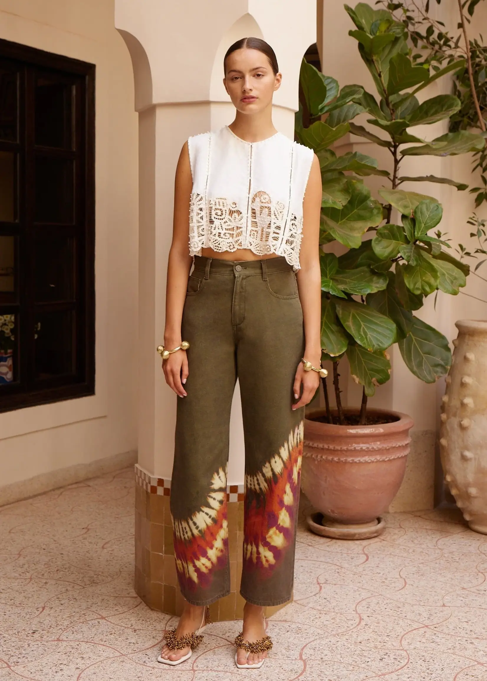 Alemais Marilyn Denim Mid Rise Jean