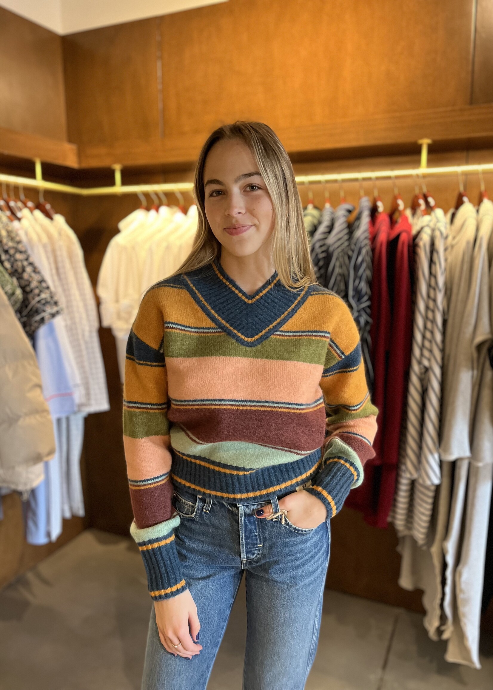 Alemais Dusk V-Neck Knit