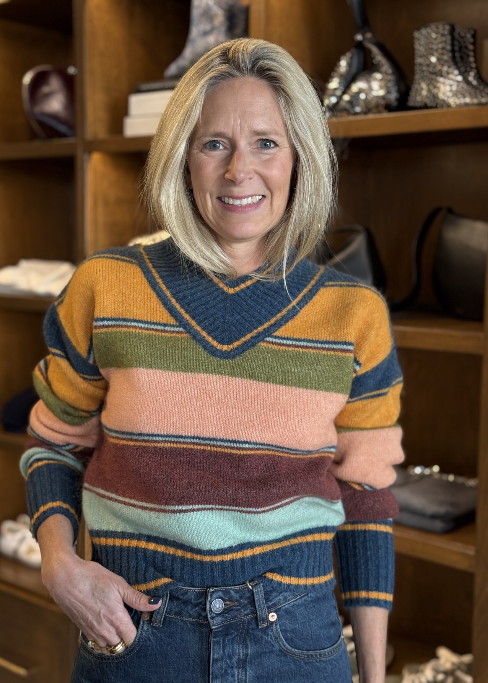 Alemais Dusk V-Neck Knit