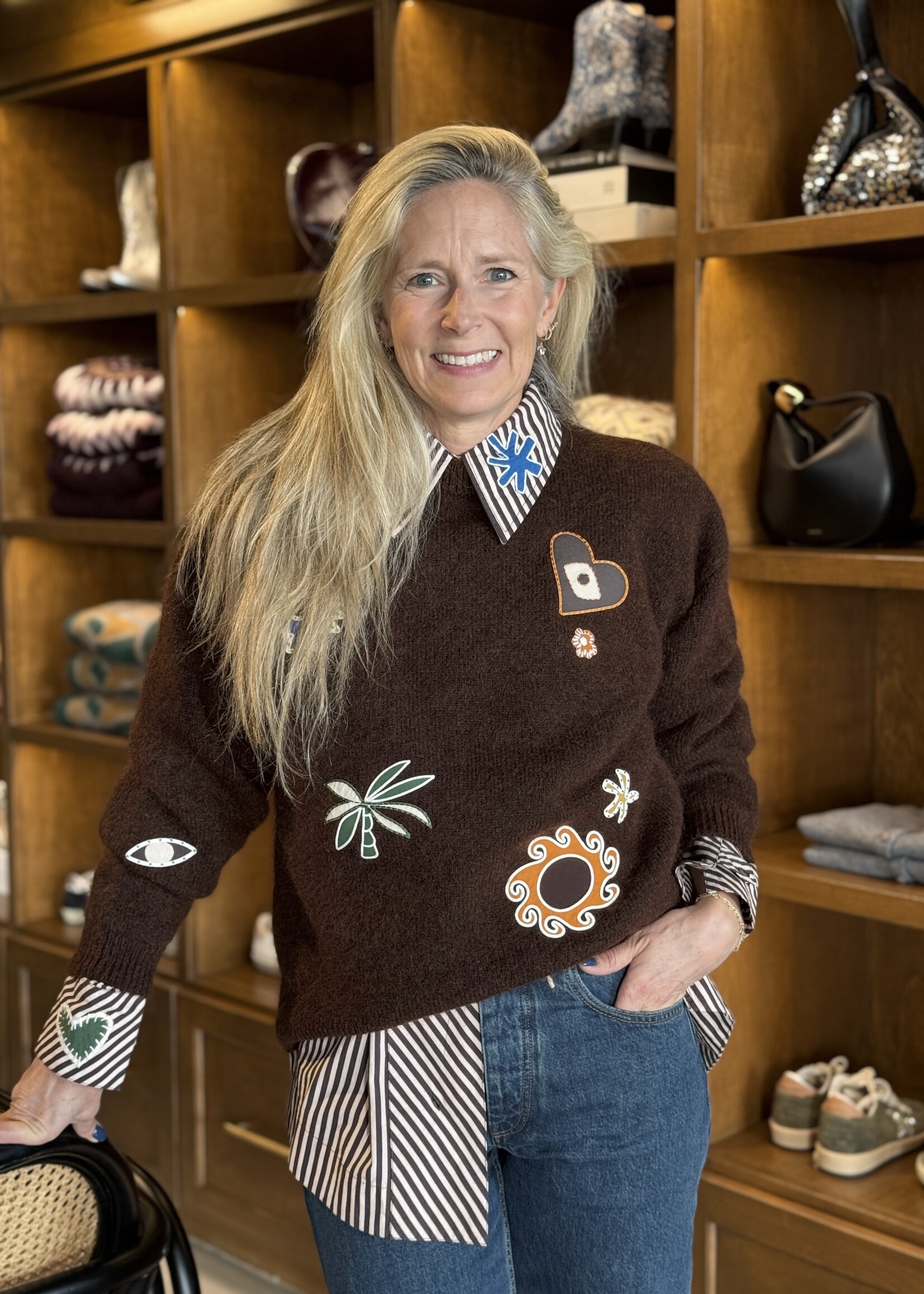 Alemais Maroc Embroidered Knit