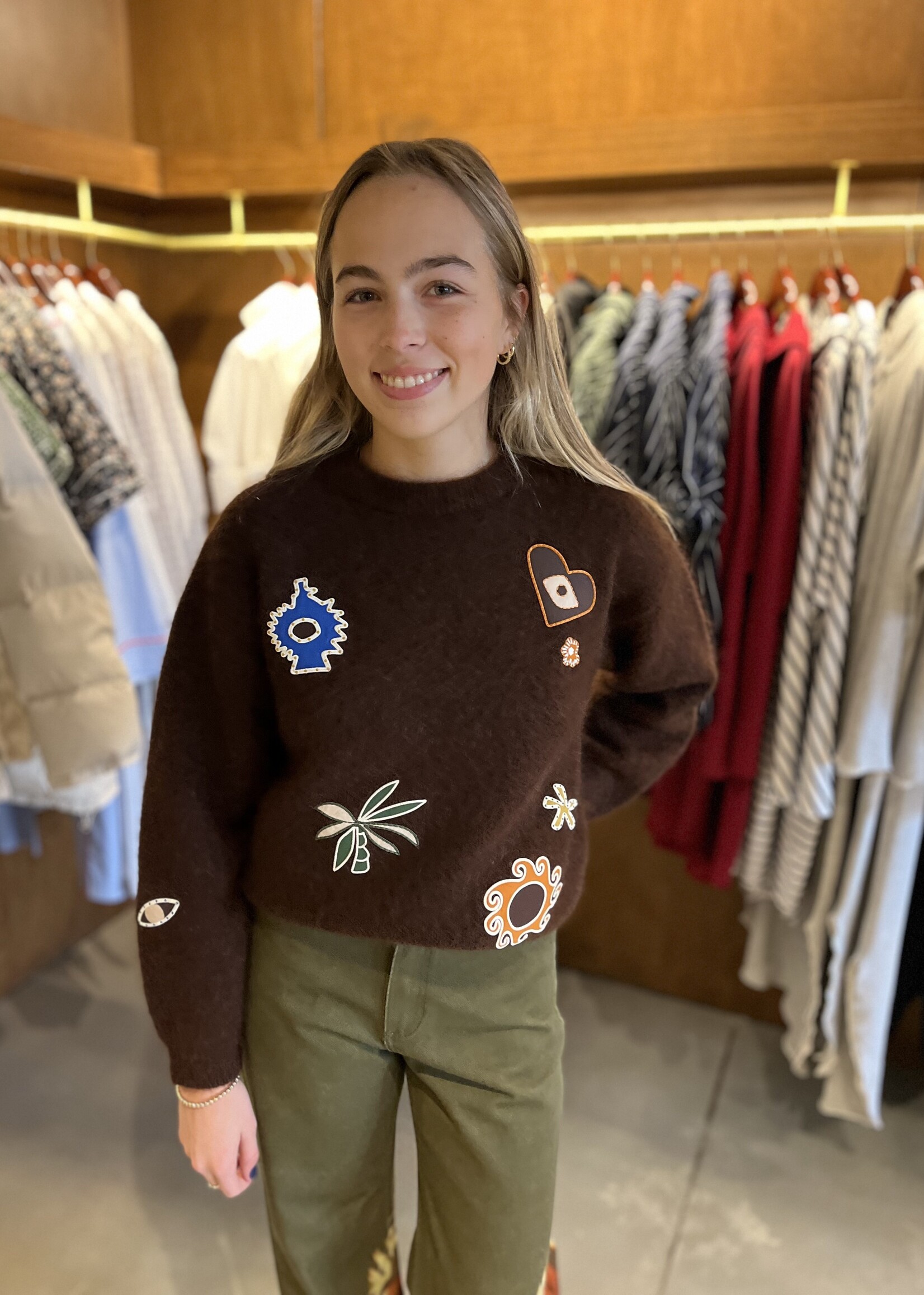 Alemais Maroc Embroidered Knit