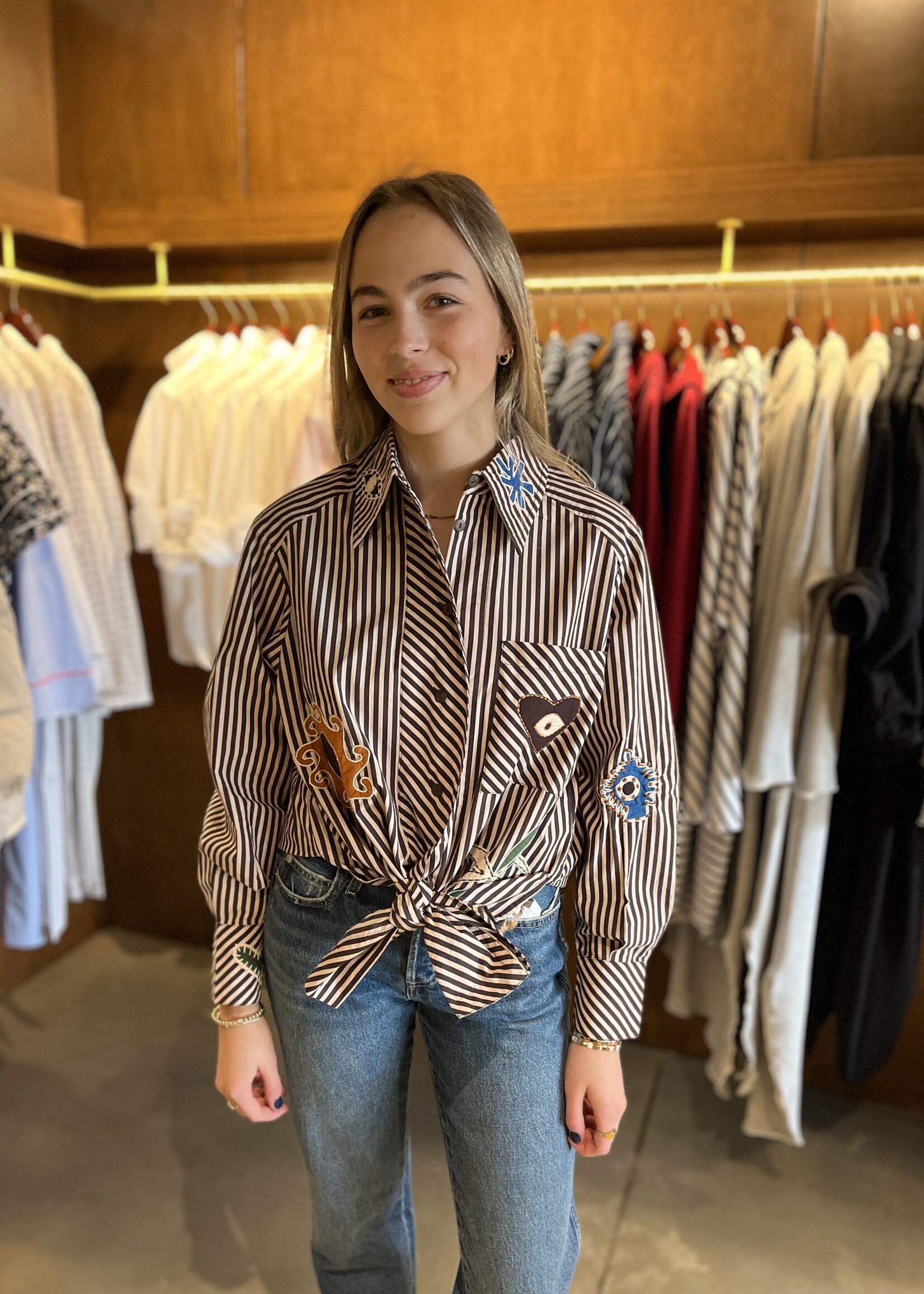 Alemais Sirocco Embroidered Shirt