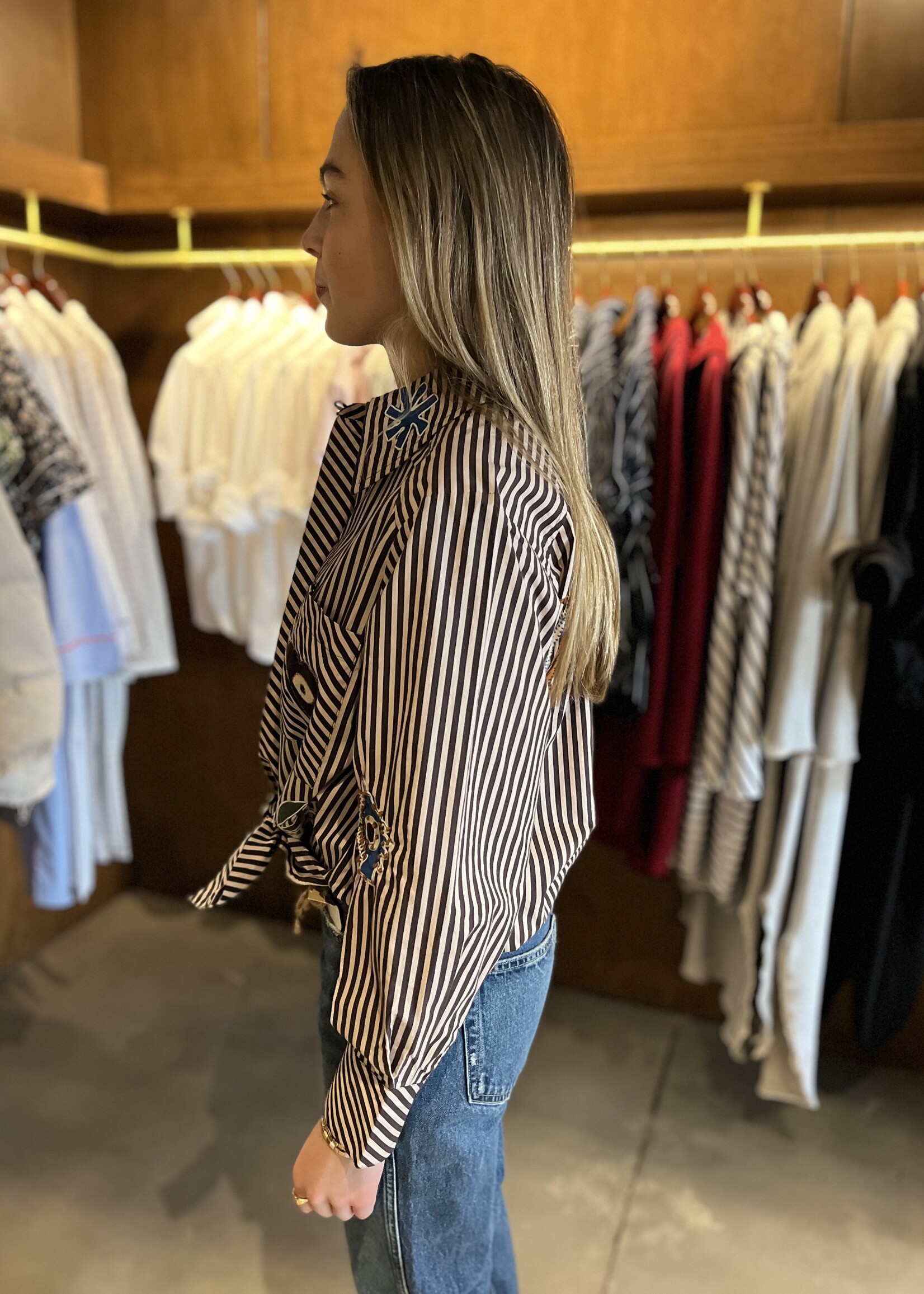 Alemais Sirocco Embroidered Shirt