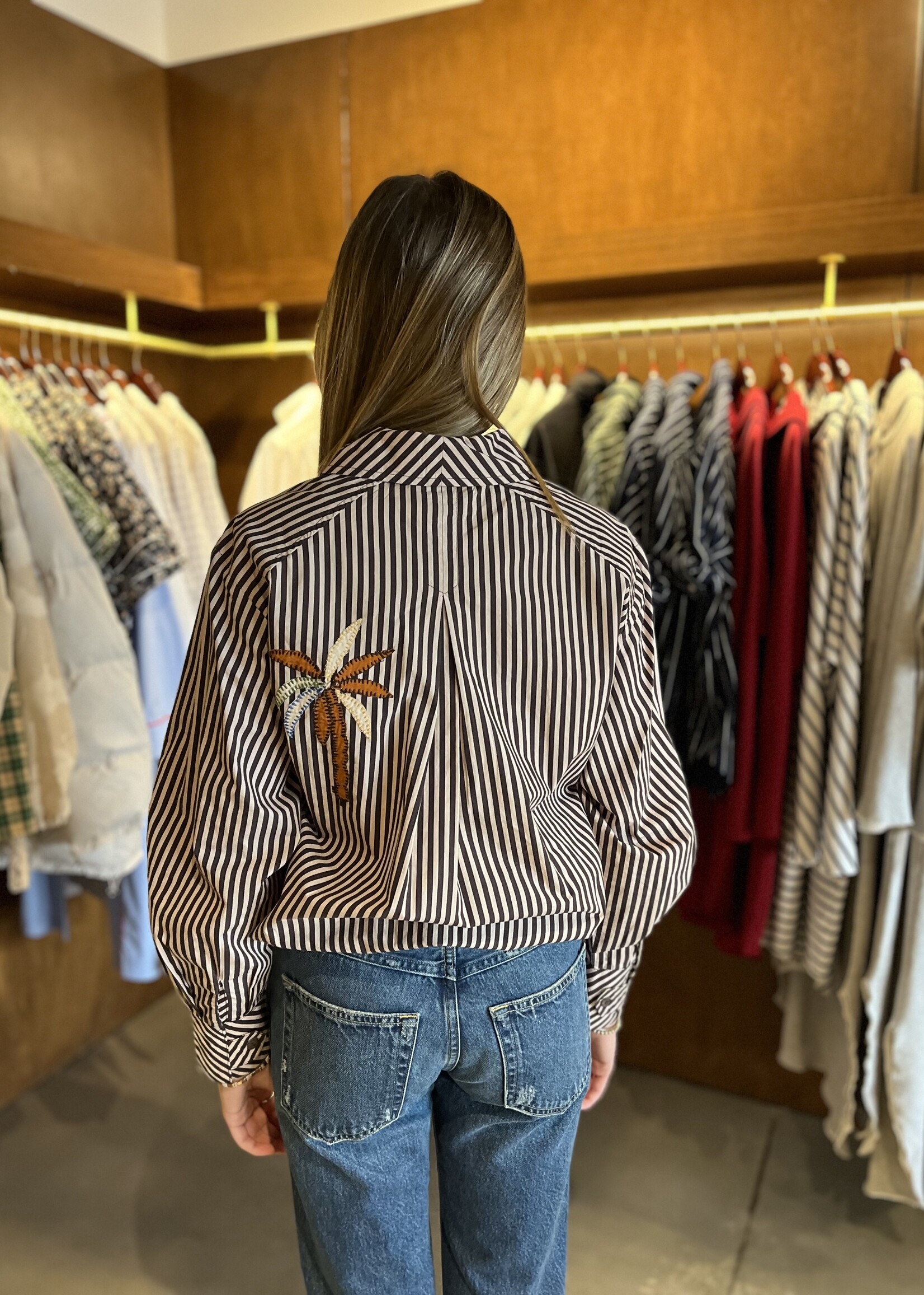 Alemais Sirocco Embroidered Shirt