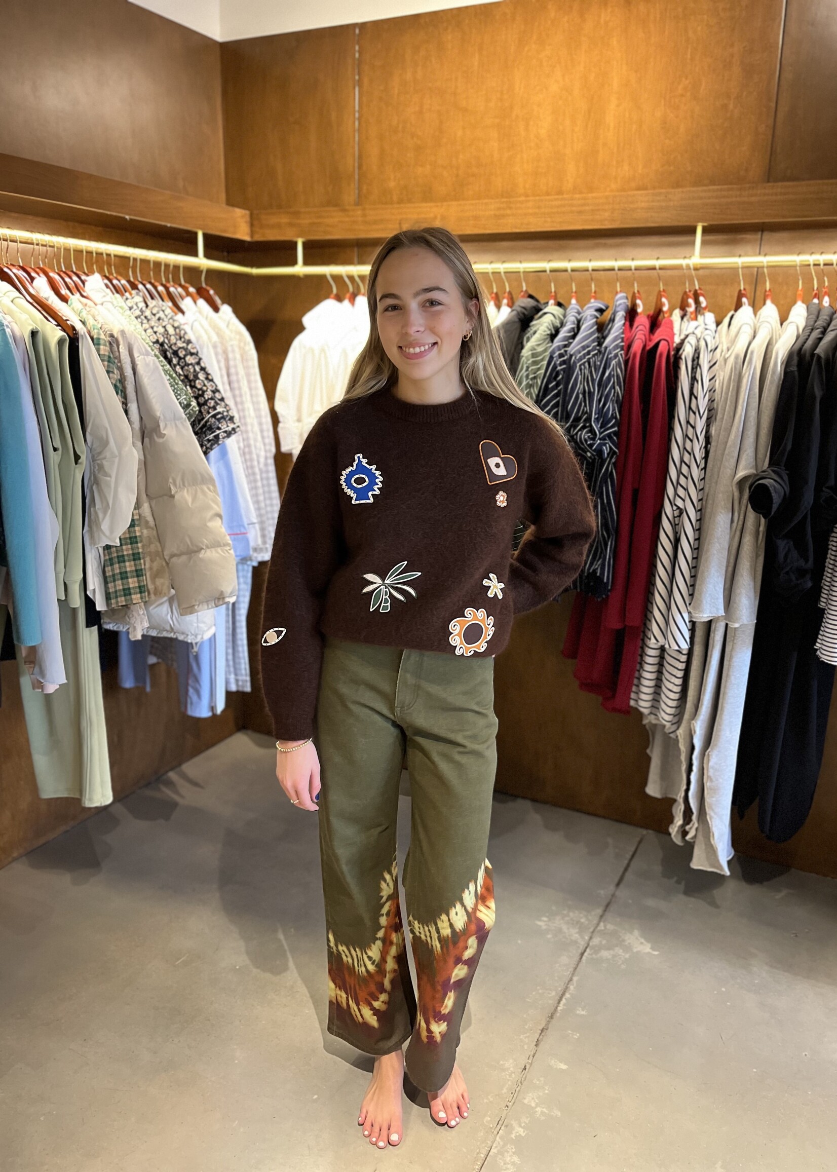 Alemais Marilyn Denim Mid Rise Jean