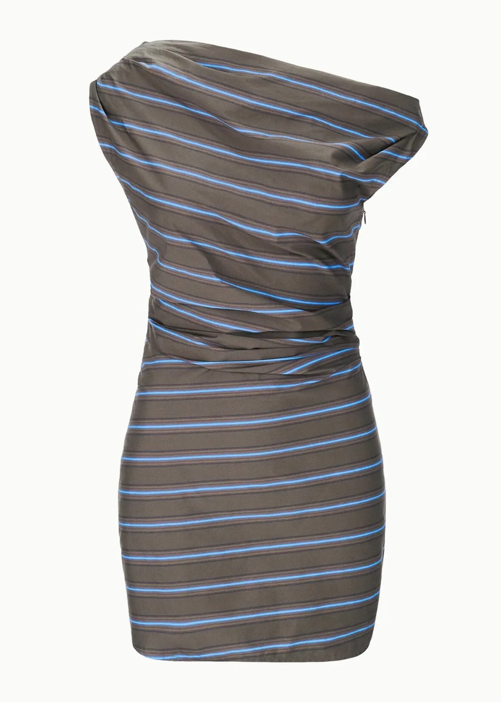 Staud Phare Mini Dress- Huntington Stripe