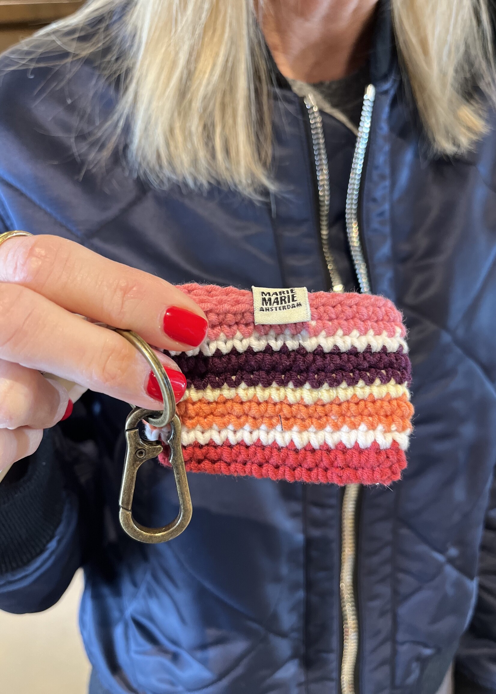 Marie Marie Bag Charm- Autumn Flat Pouch