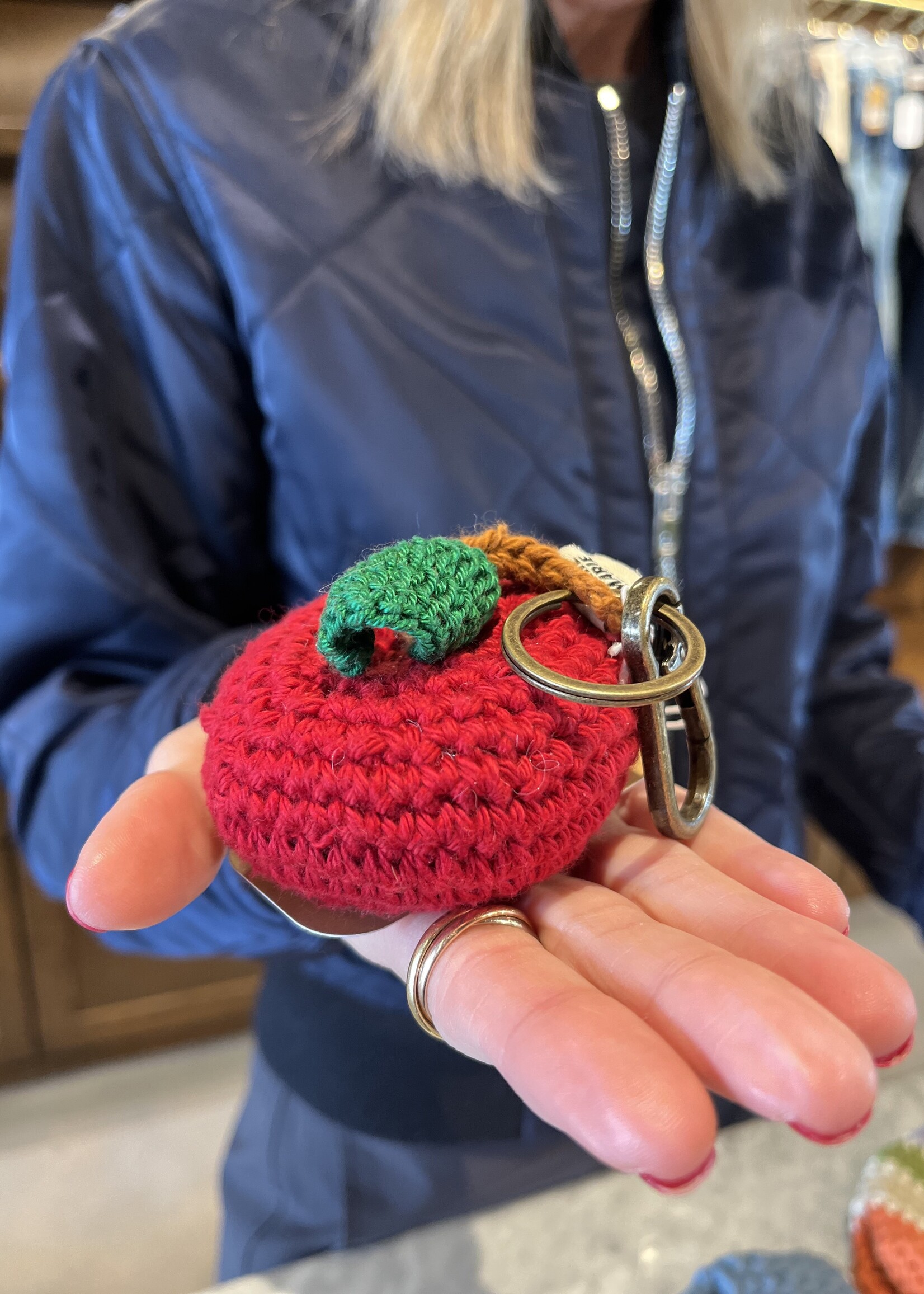 Marie Marie Bag Charm- Apple