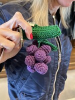 Marie Marie Bag Charm- Grape