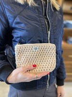 Marie Marie Small Crochet Pouch- Clay