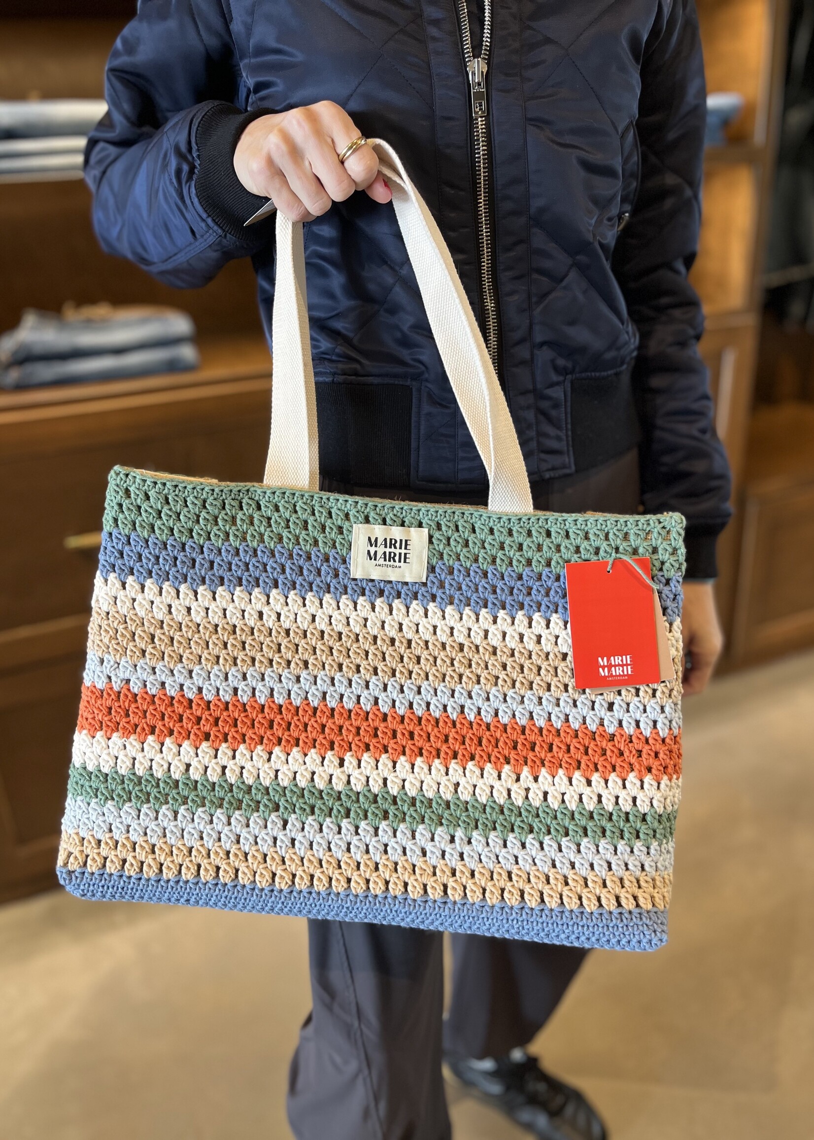 Marie Marie Molly Crochet Shopper