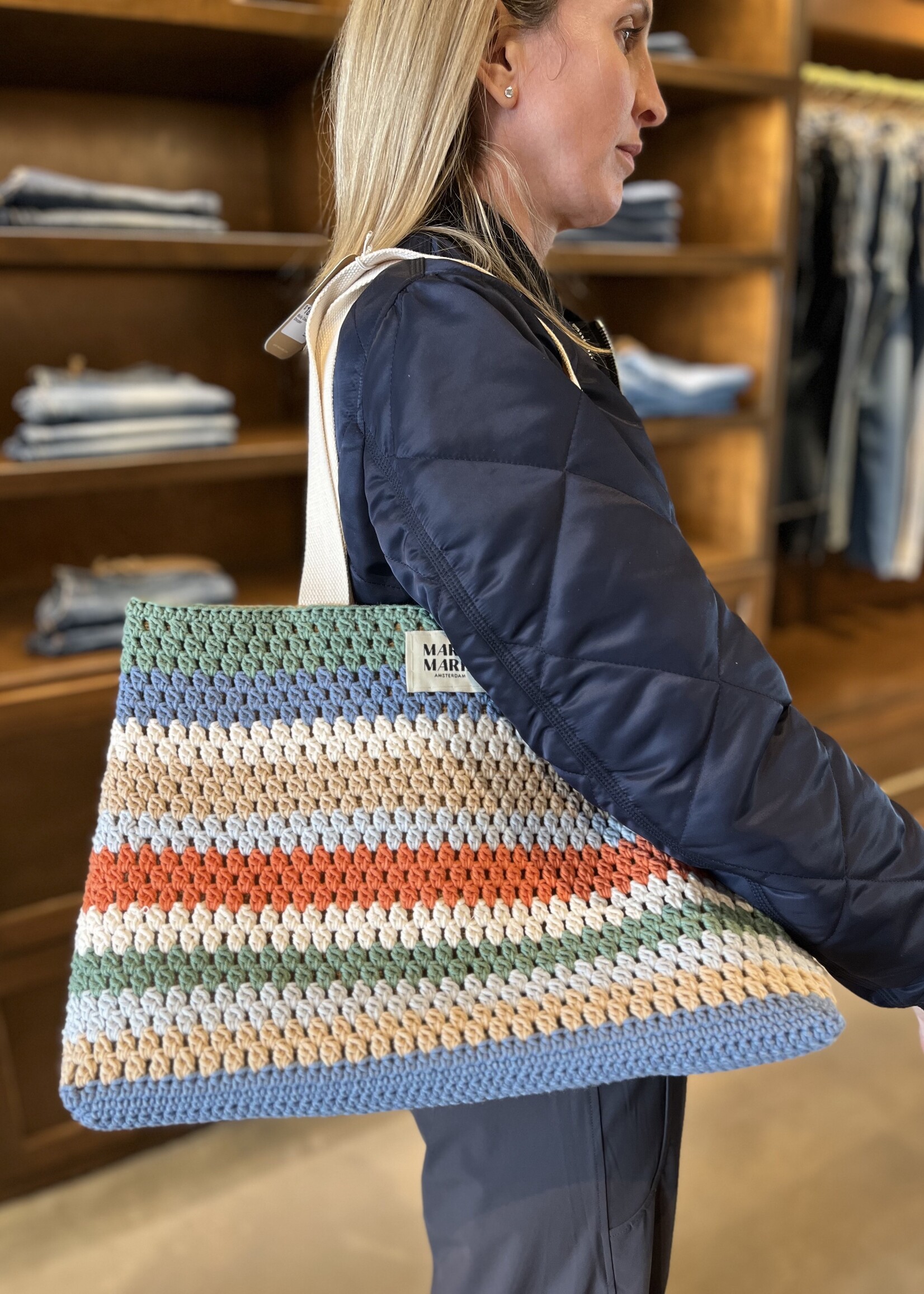 Marie Marie Molly Crochet Shopper