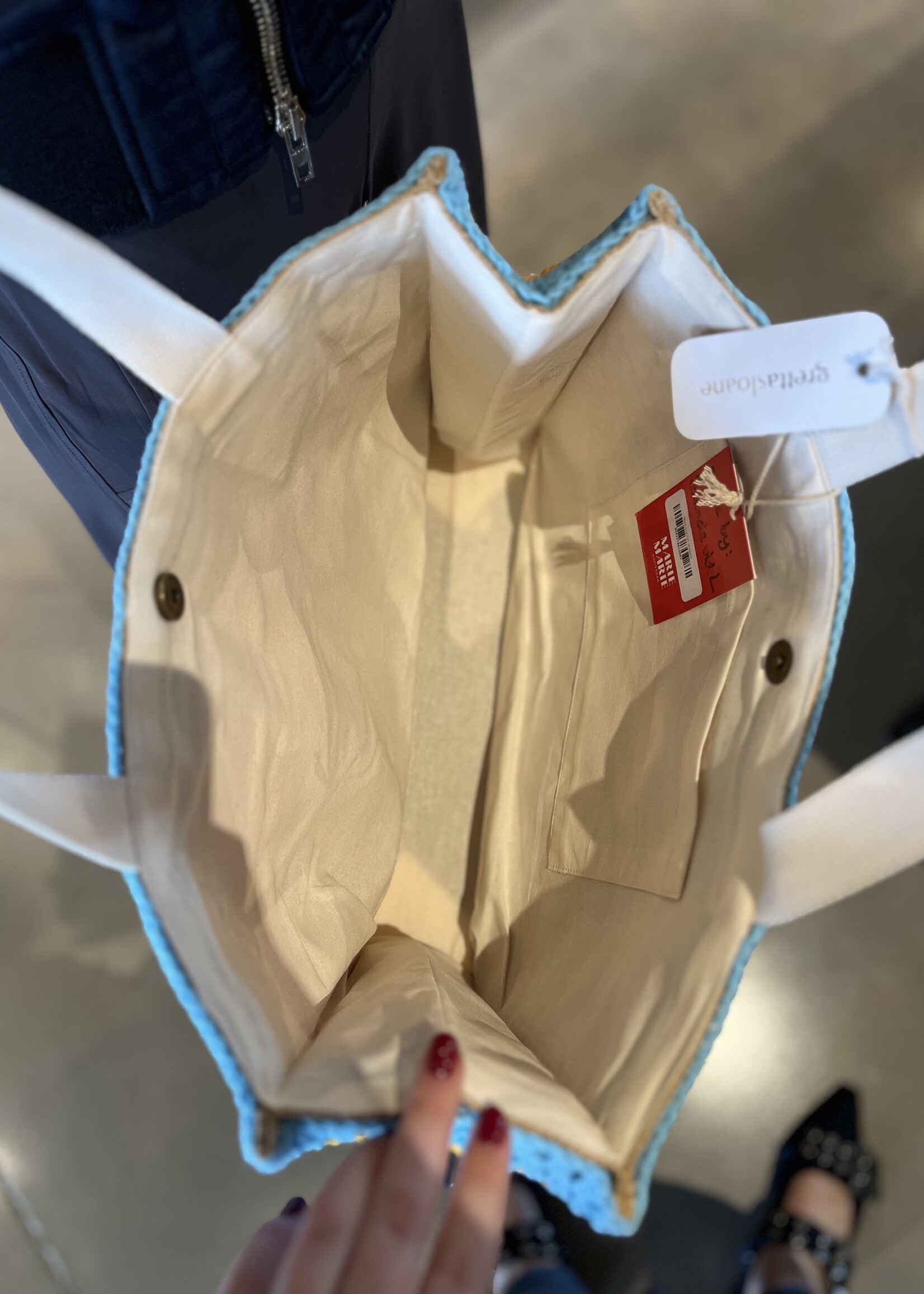 Marie Marie Molly Crochet Shopper