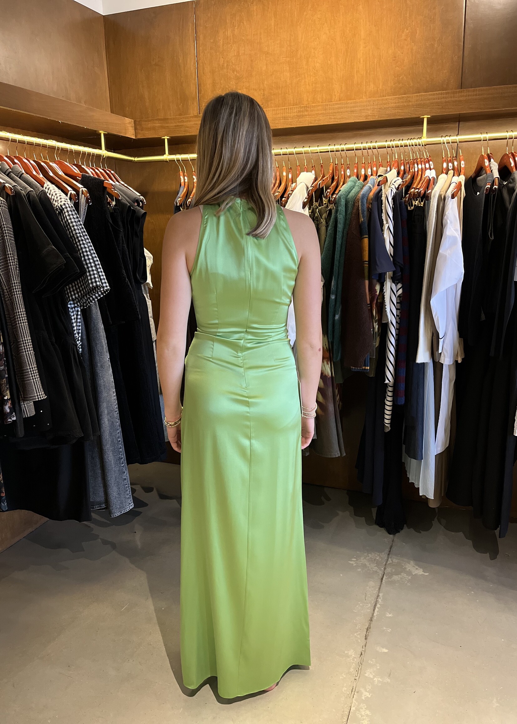 Staud Jaelyn Silk Dress