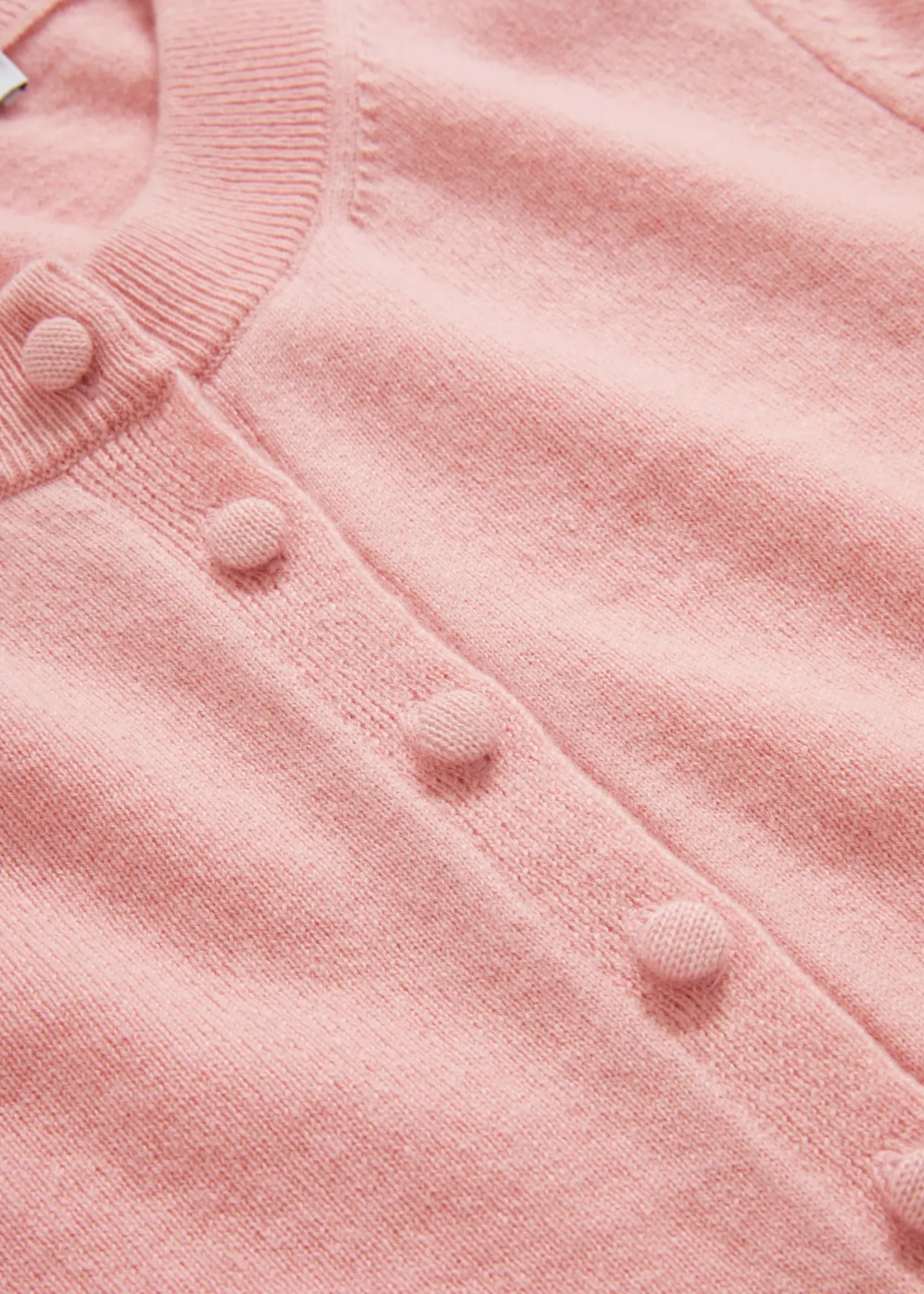 Veronica Beard Daro Cashmere Cardigan- Petal