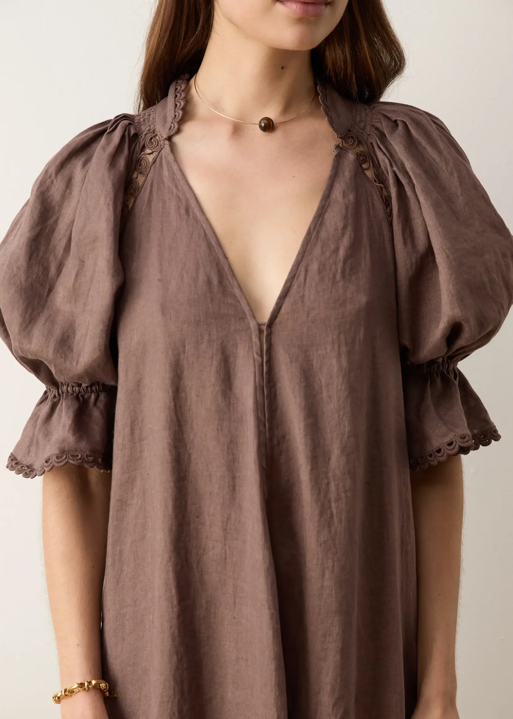 BOTEH Myra Smock Maxi Dress