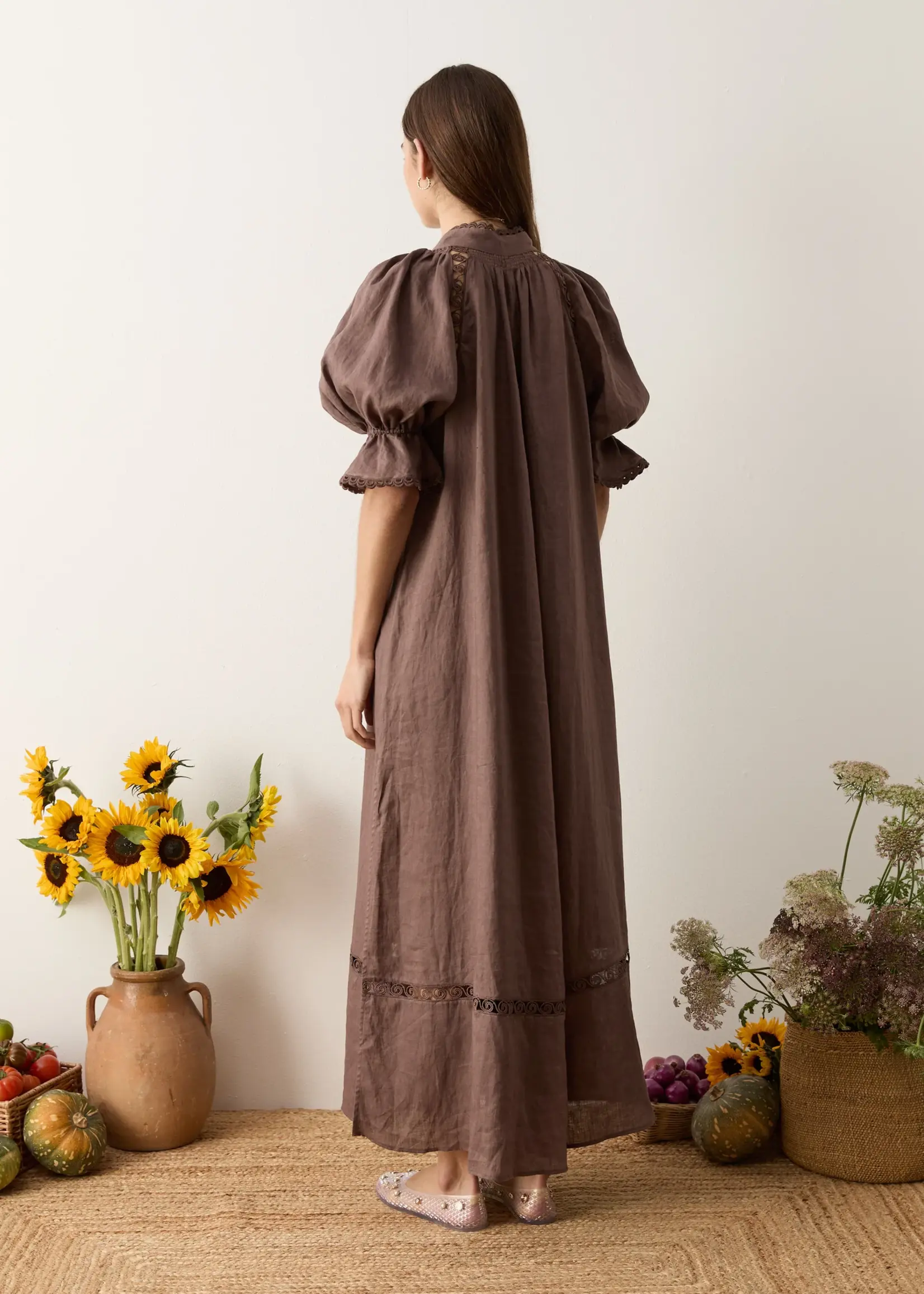 BOTEH Myra Smock Maxi Dress