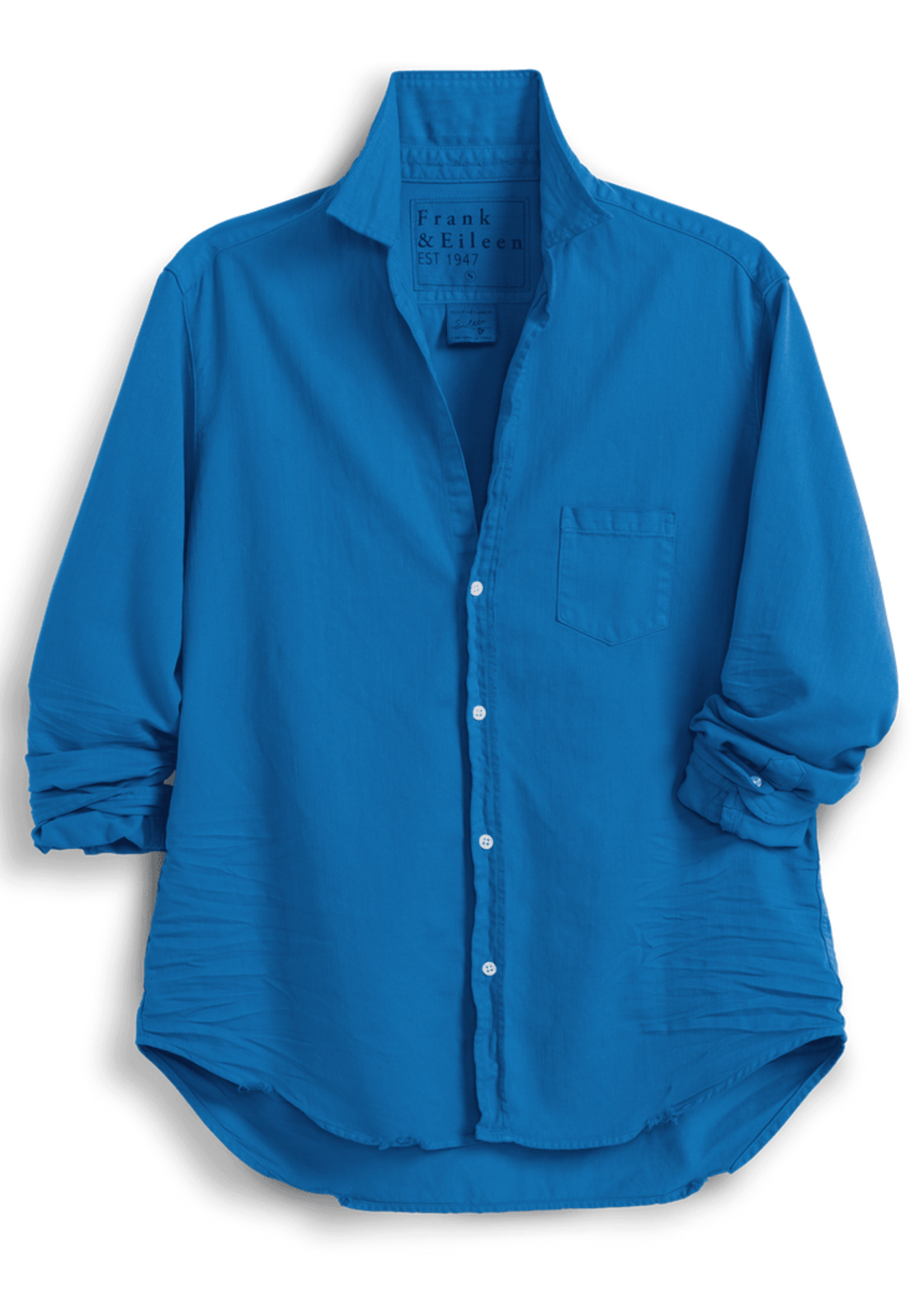 Frank & Eileen Eileen Relaxed Button Down- Lapis Color Denim LACD