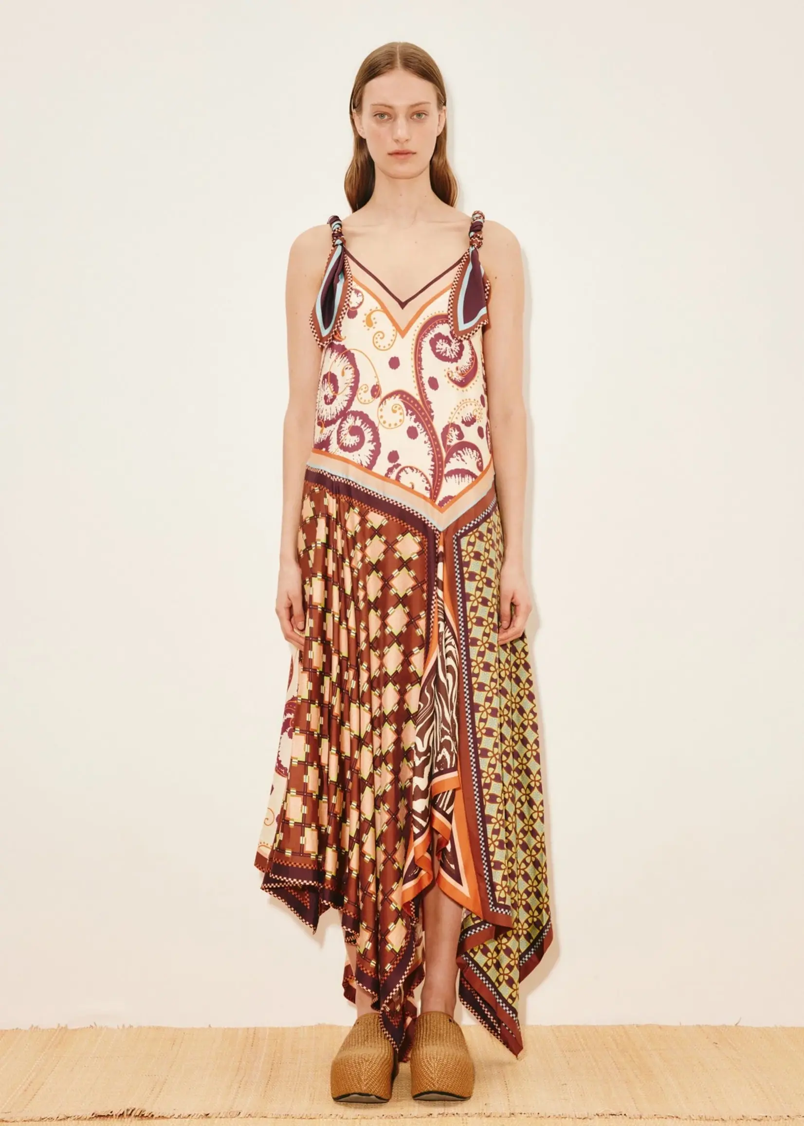 Alemais Wilson Silk Midi Dress