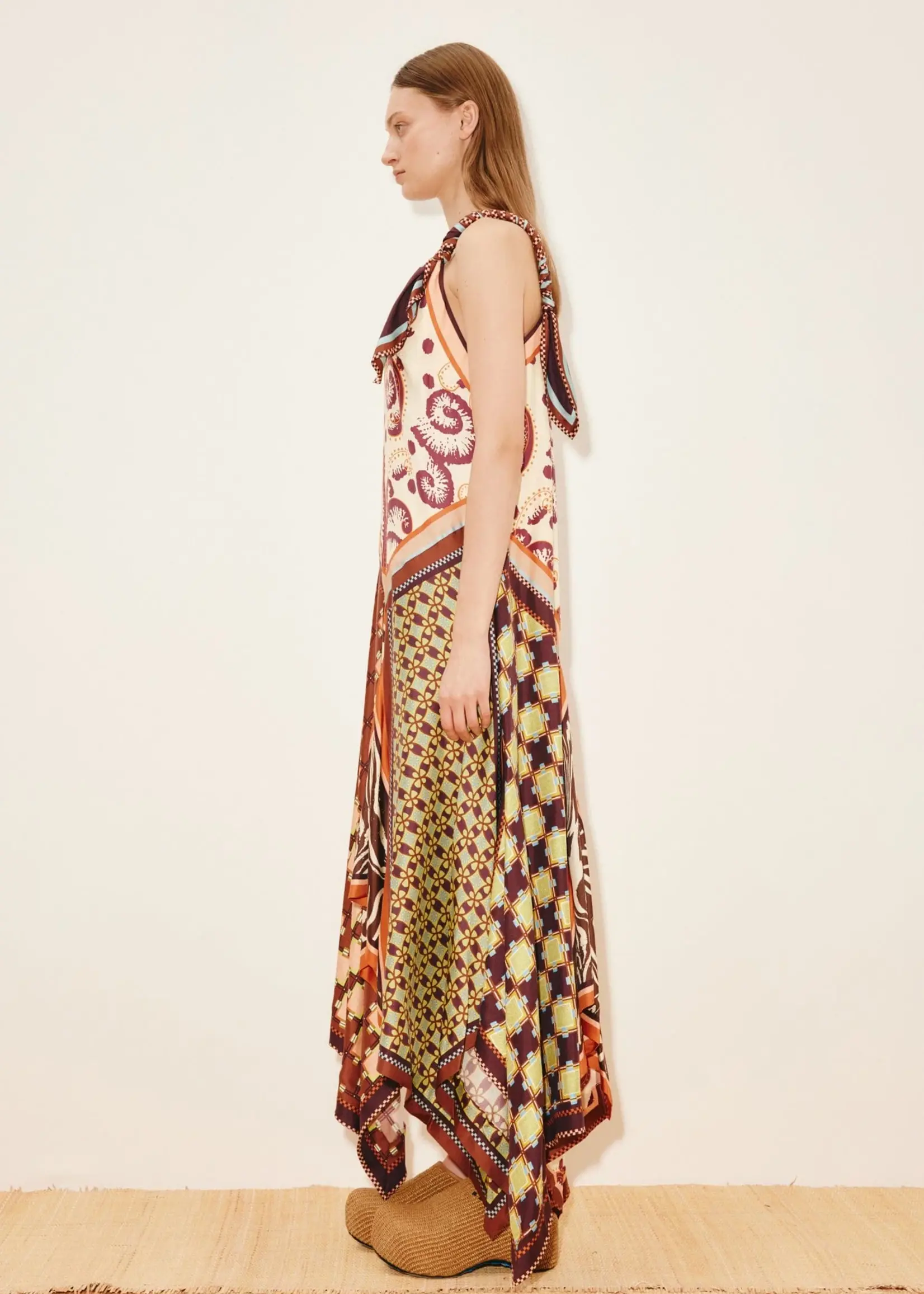 Alemais Wilson Silk Midi Dress