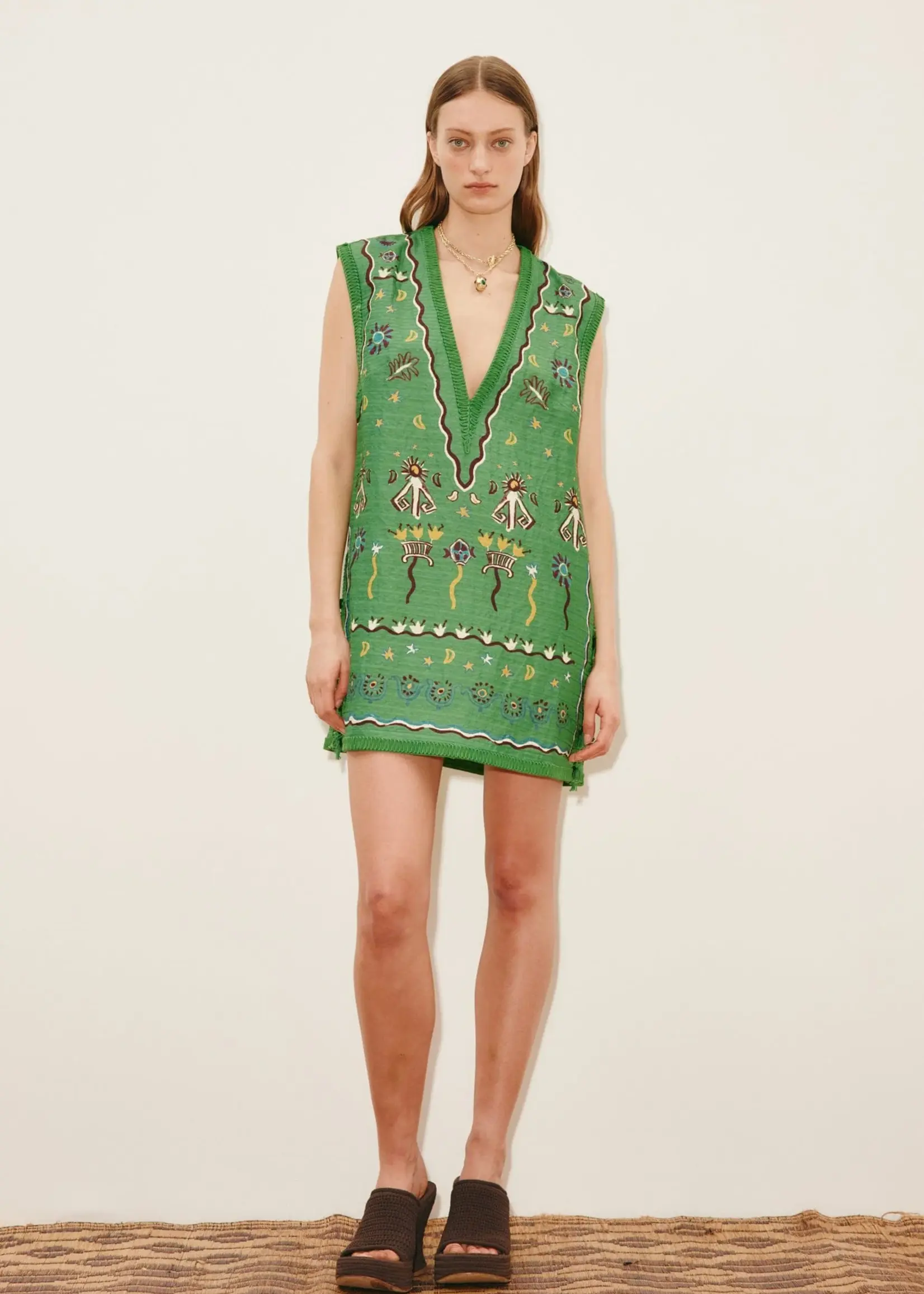 Alemais Sun Dancer Mini Dress