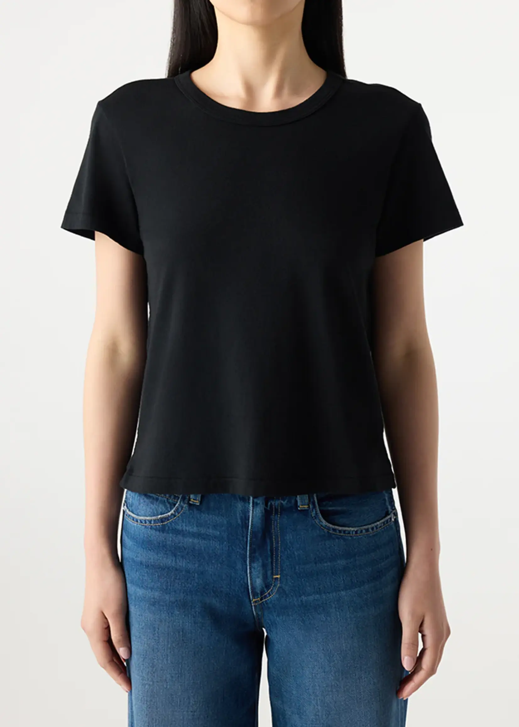 A M O Lovey Tee- Black