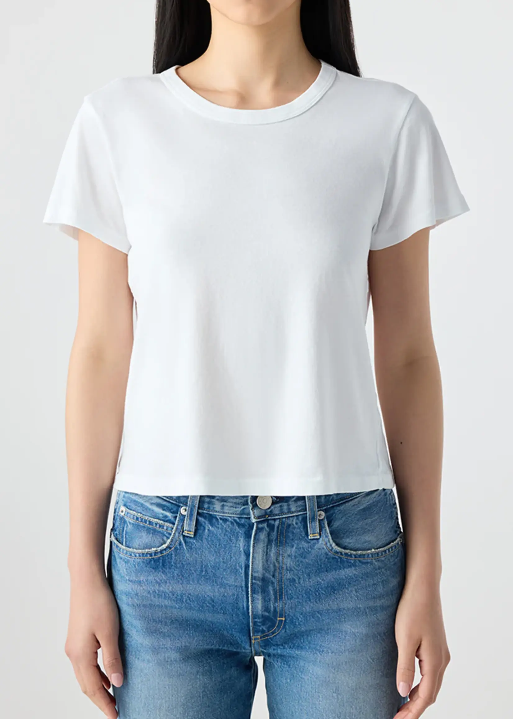 A M O Lovey Tee- White