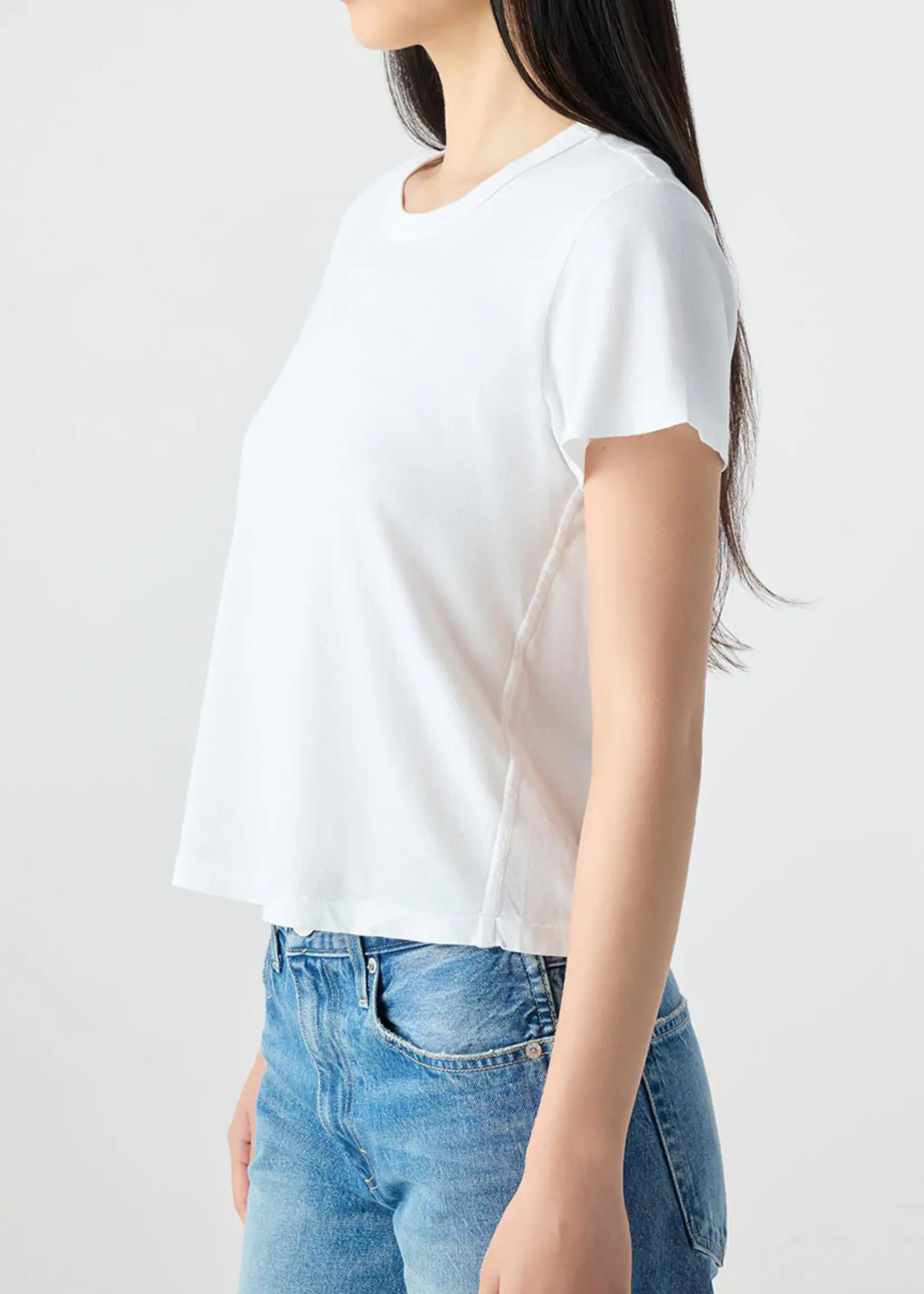 A M O Lovey Tee- White