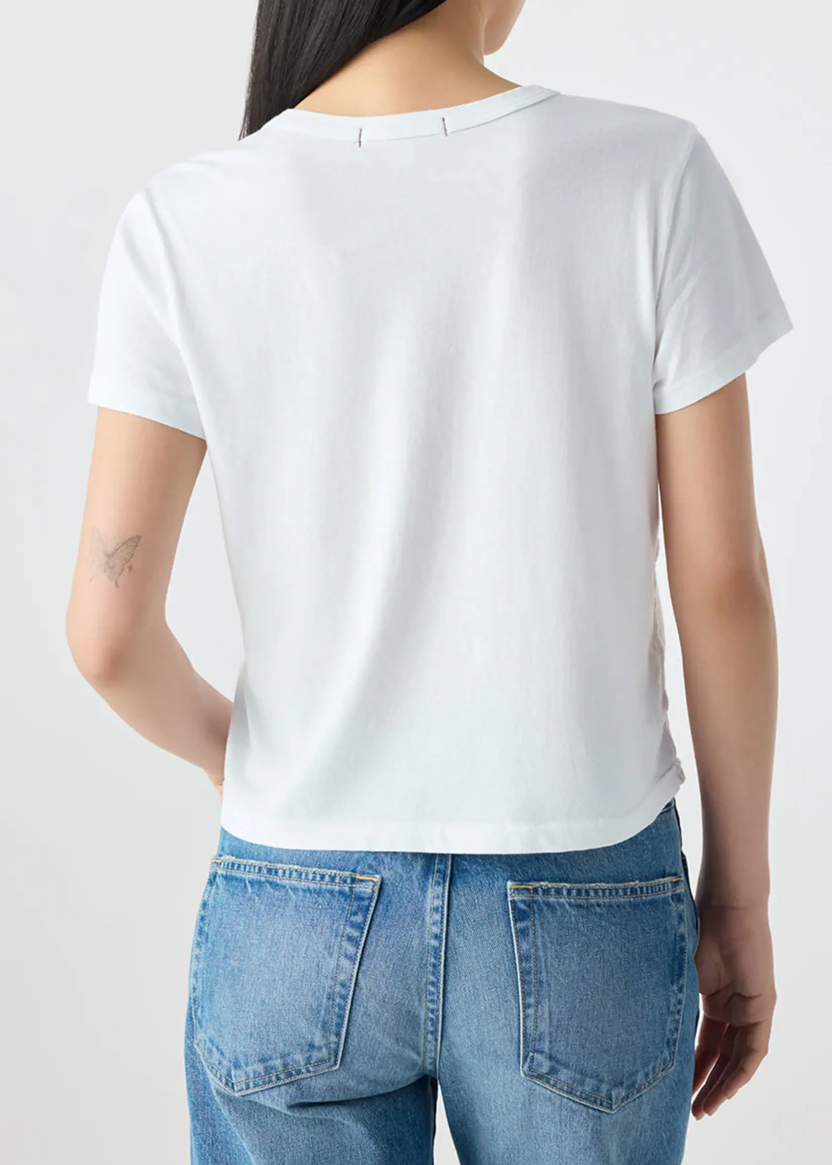 A M O Lovey Tee- White