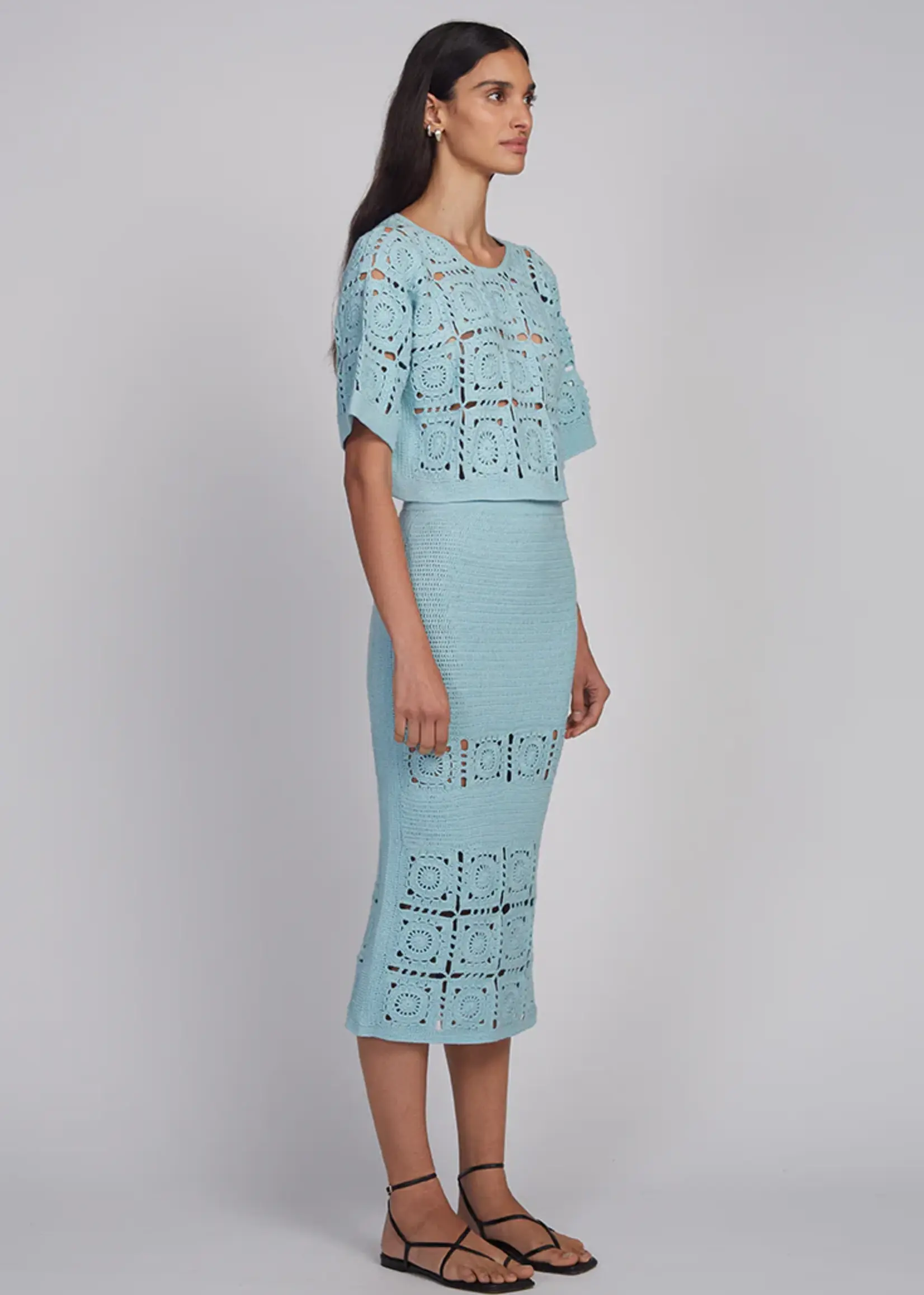 Eleven Six Jana Crochet Skirt