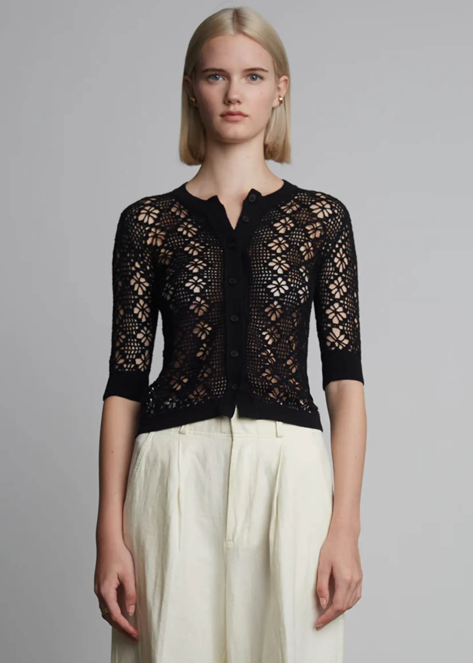 Eleven Six Ruby Crochet Cardi