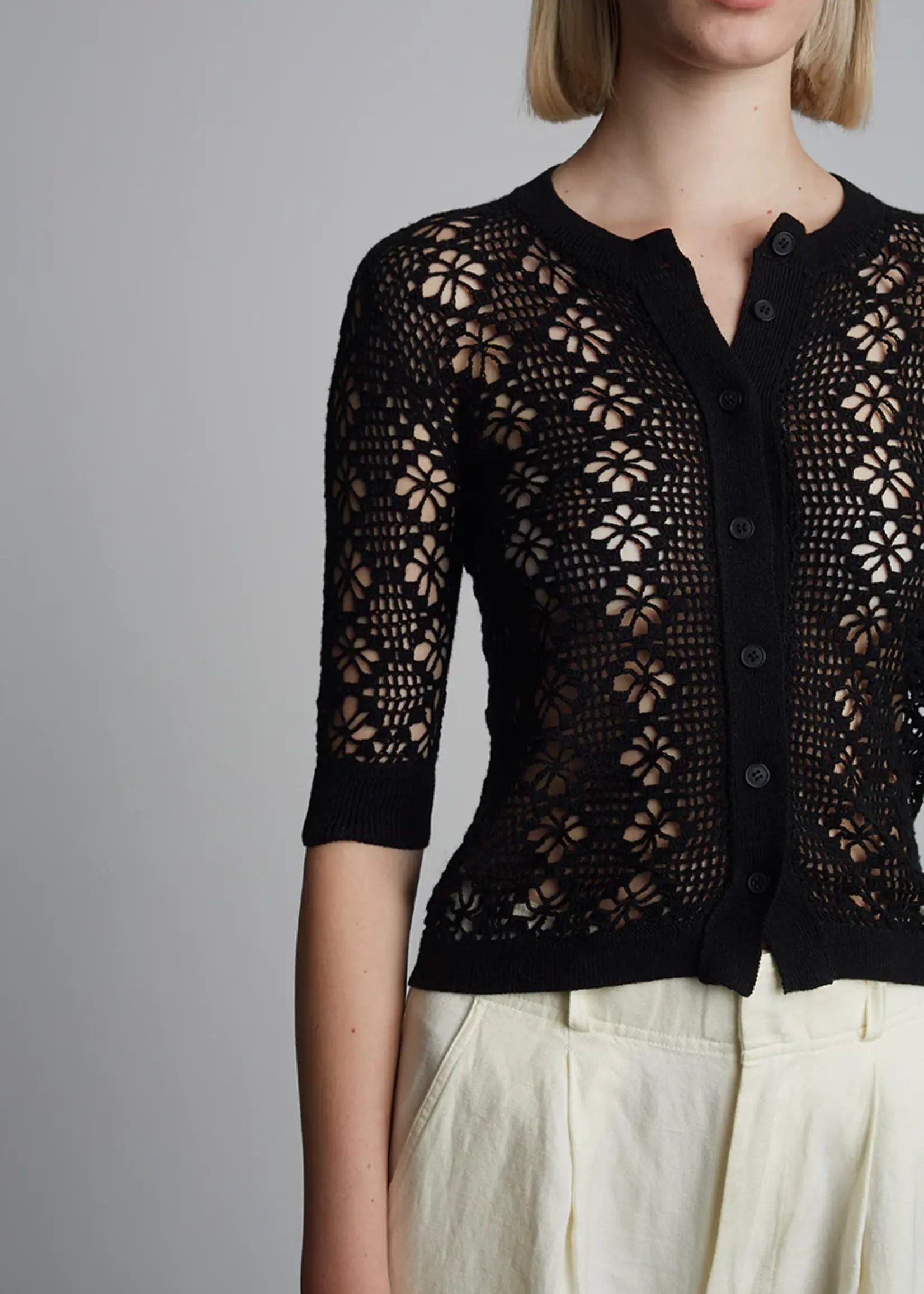 Eleven Six Ruby Crochet Cardi