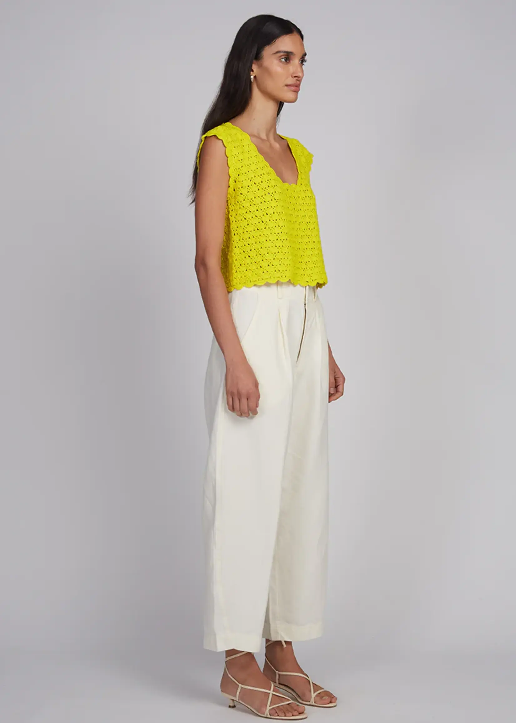 Eleven Six Zaria Crochet Top