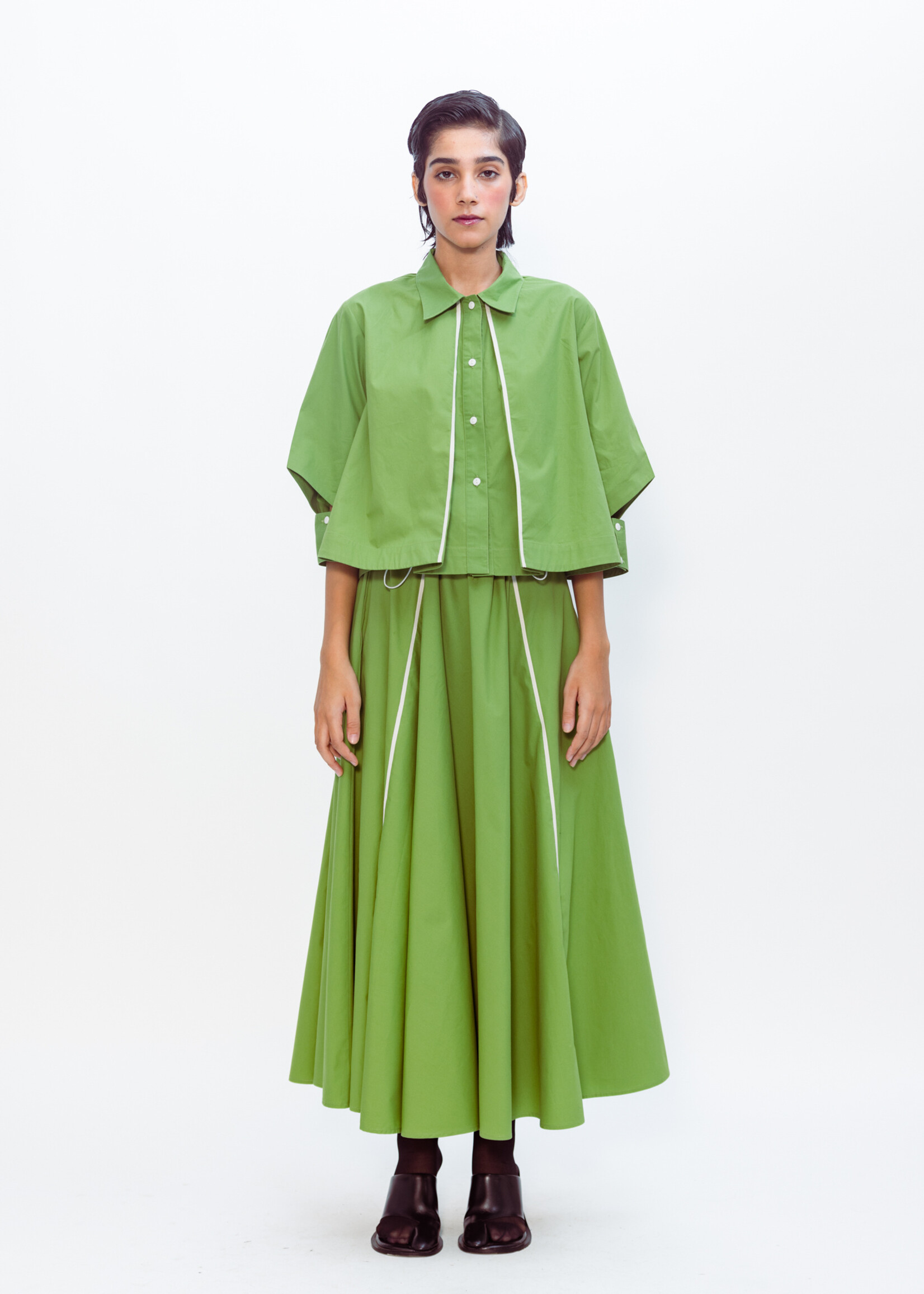 Lovebirds Circle Skirt