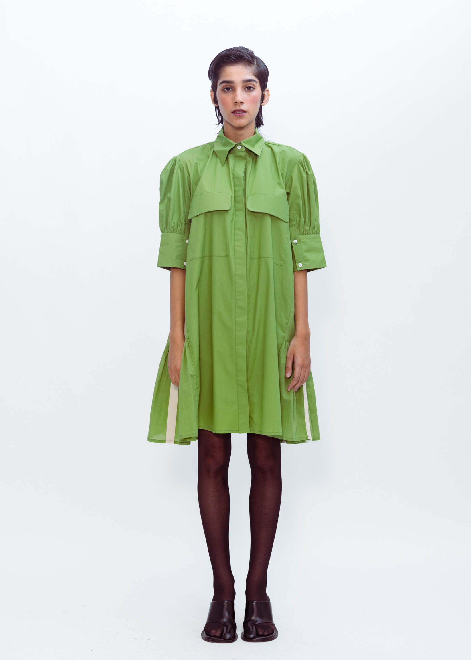 Lovebirds Utility Tunic 02 / Mini Dress