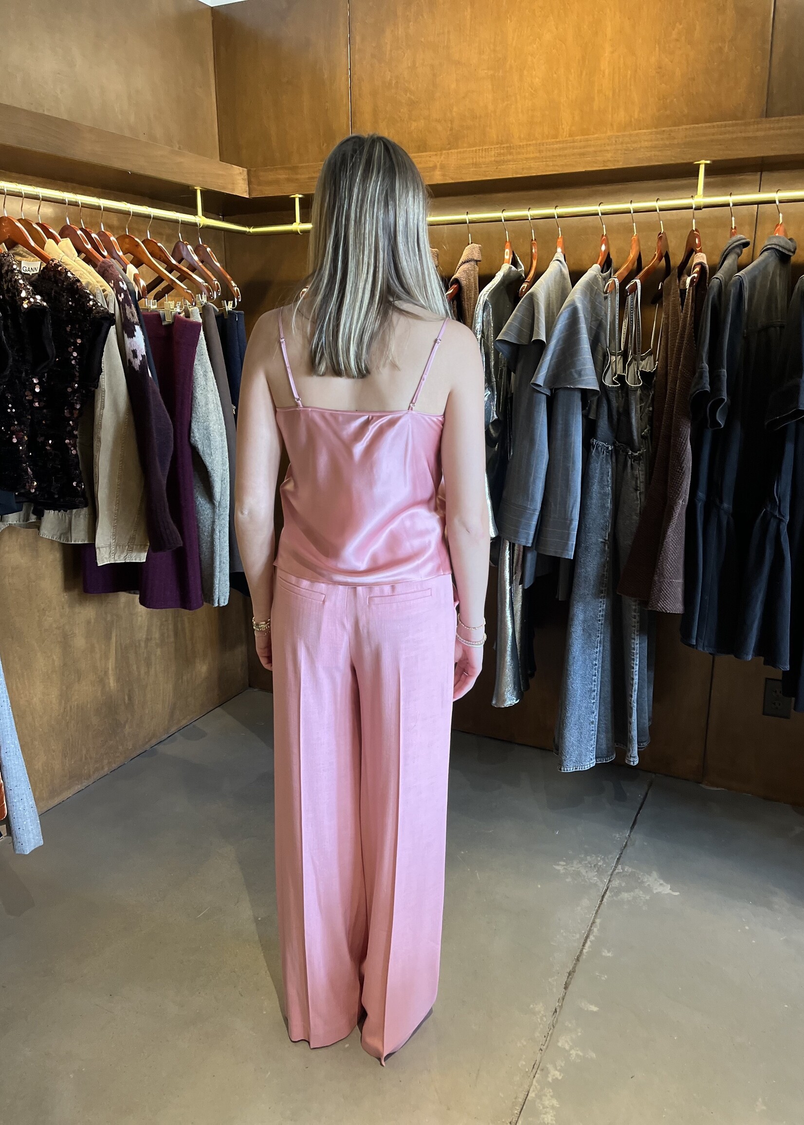 Veronica Beard Marbeau Pant- Petal