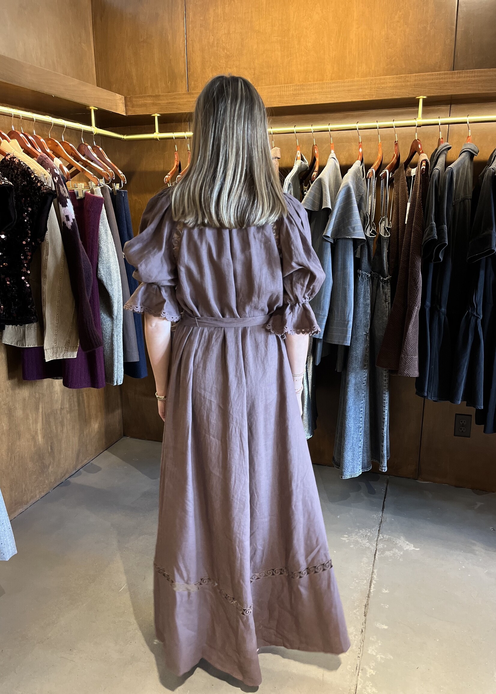 BOTEH Myra Smock Maxi Dress