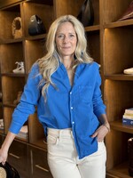 Frank & Eileen Eileen Relaxed Button Down- Lapis Color Denim