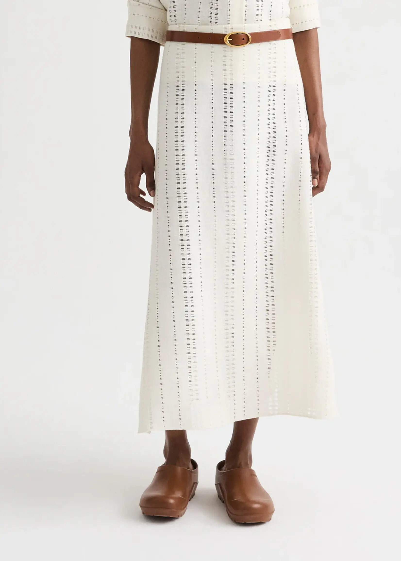 TWP Narrow Belt- Cognac