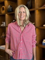 Frank & Eileen Silvio Untuckable Button-Up- Red White Check