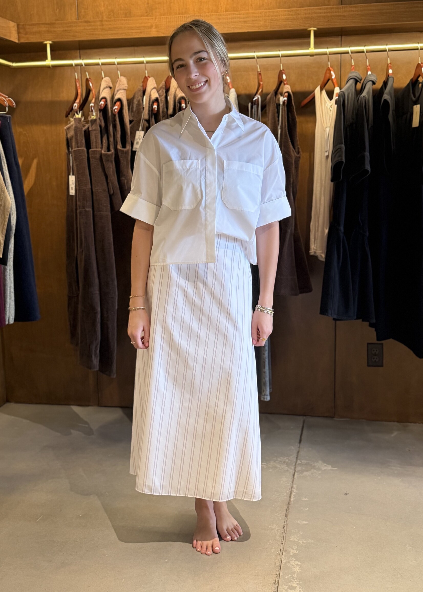 TWP The A-Line Skirt