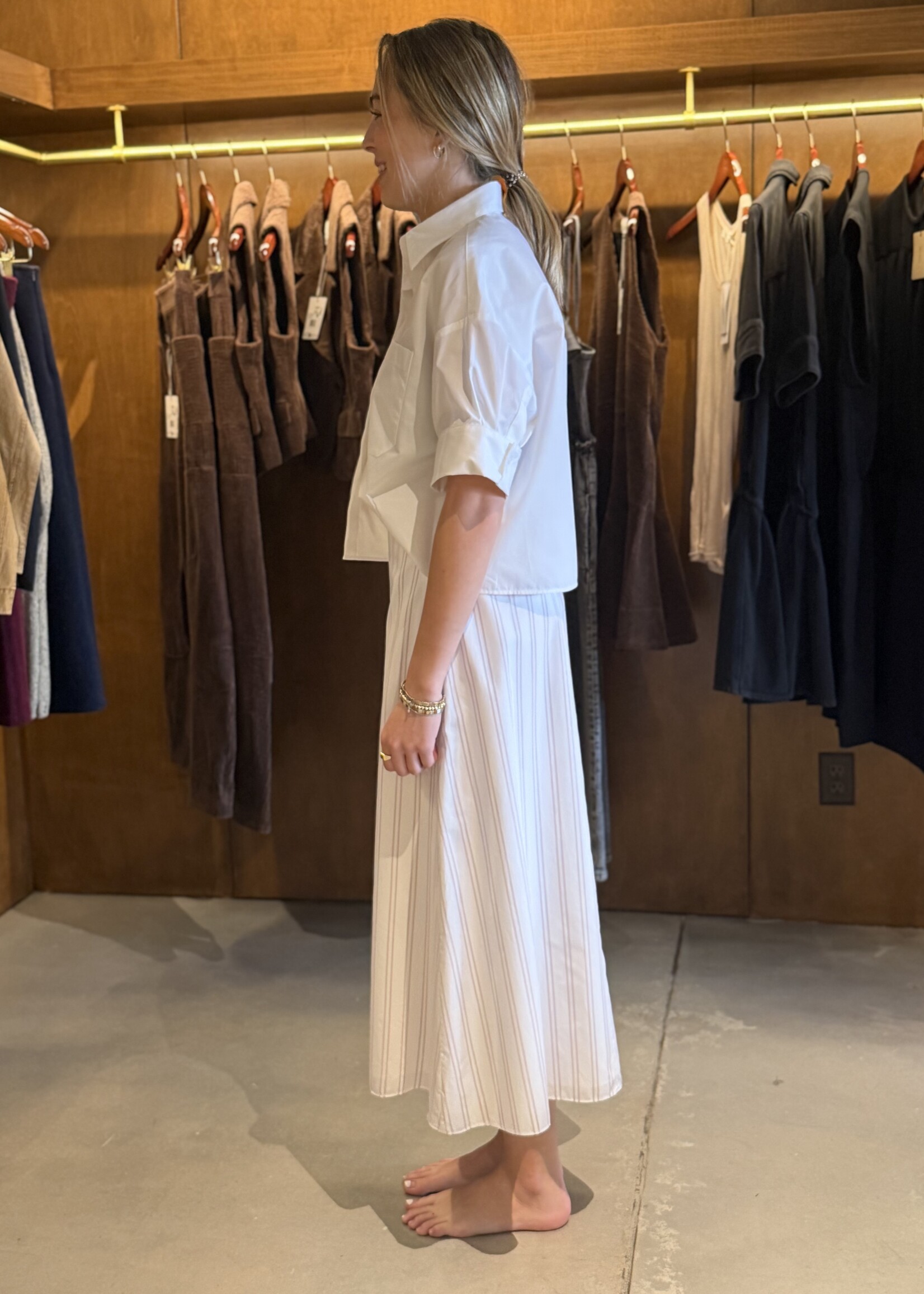 TWP The A-Line Skirt