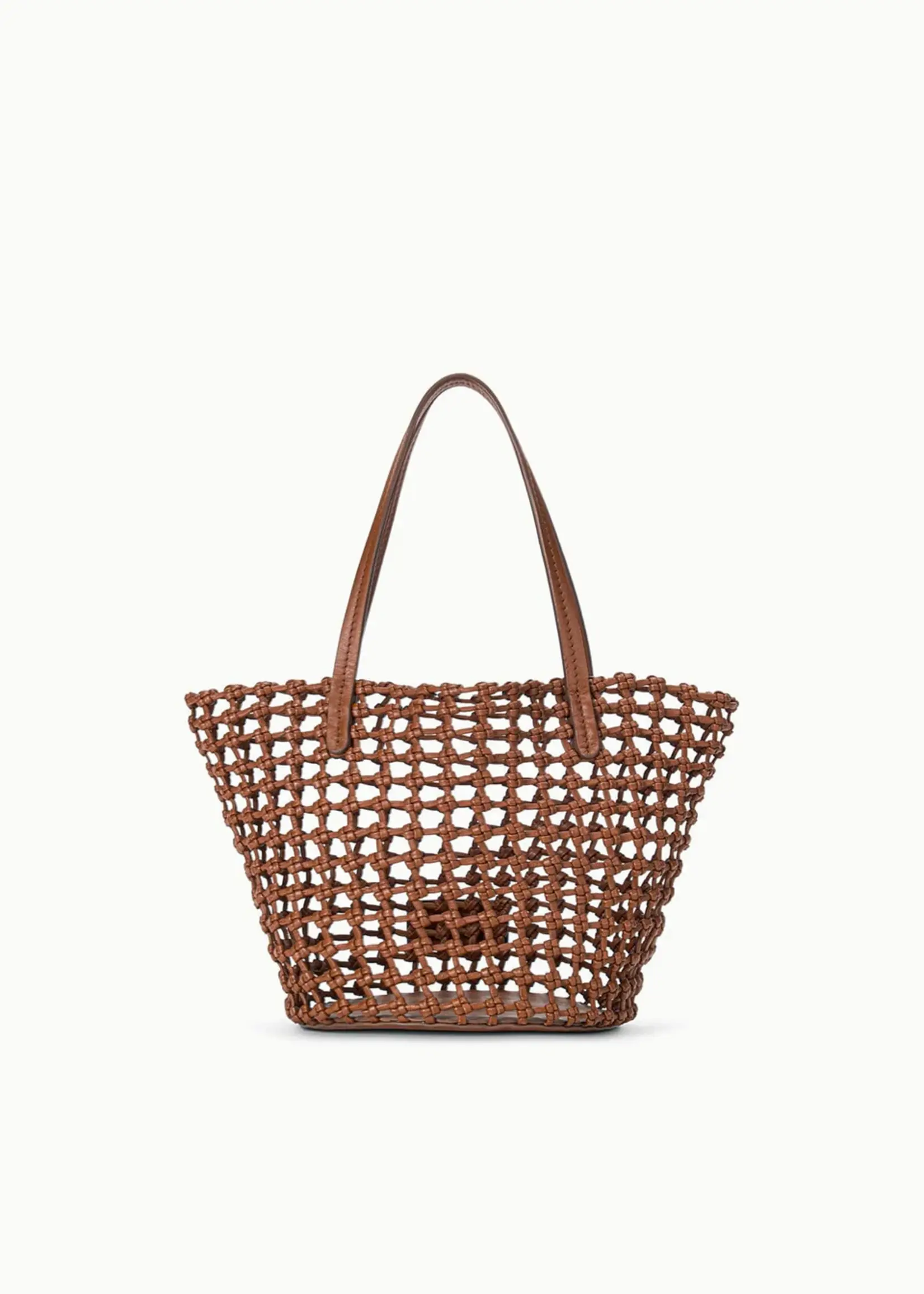 Staud Caro Bucket Bag- Tan Woven