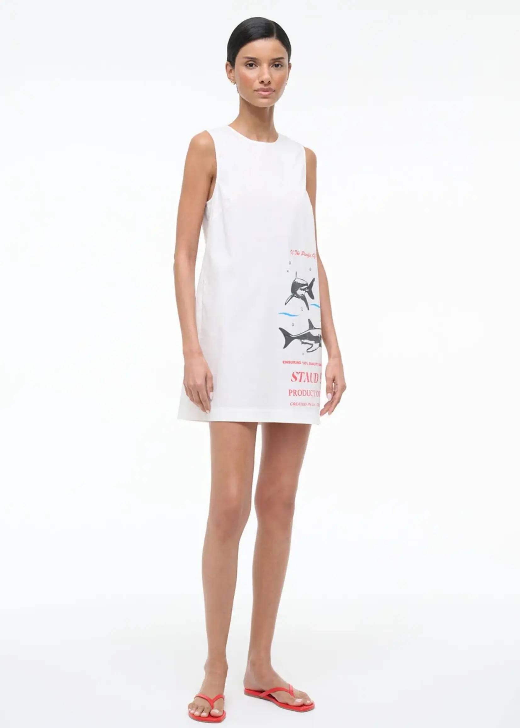 Staud Brea Dress- Of the Pacific