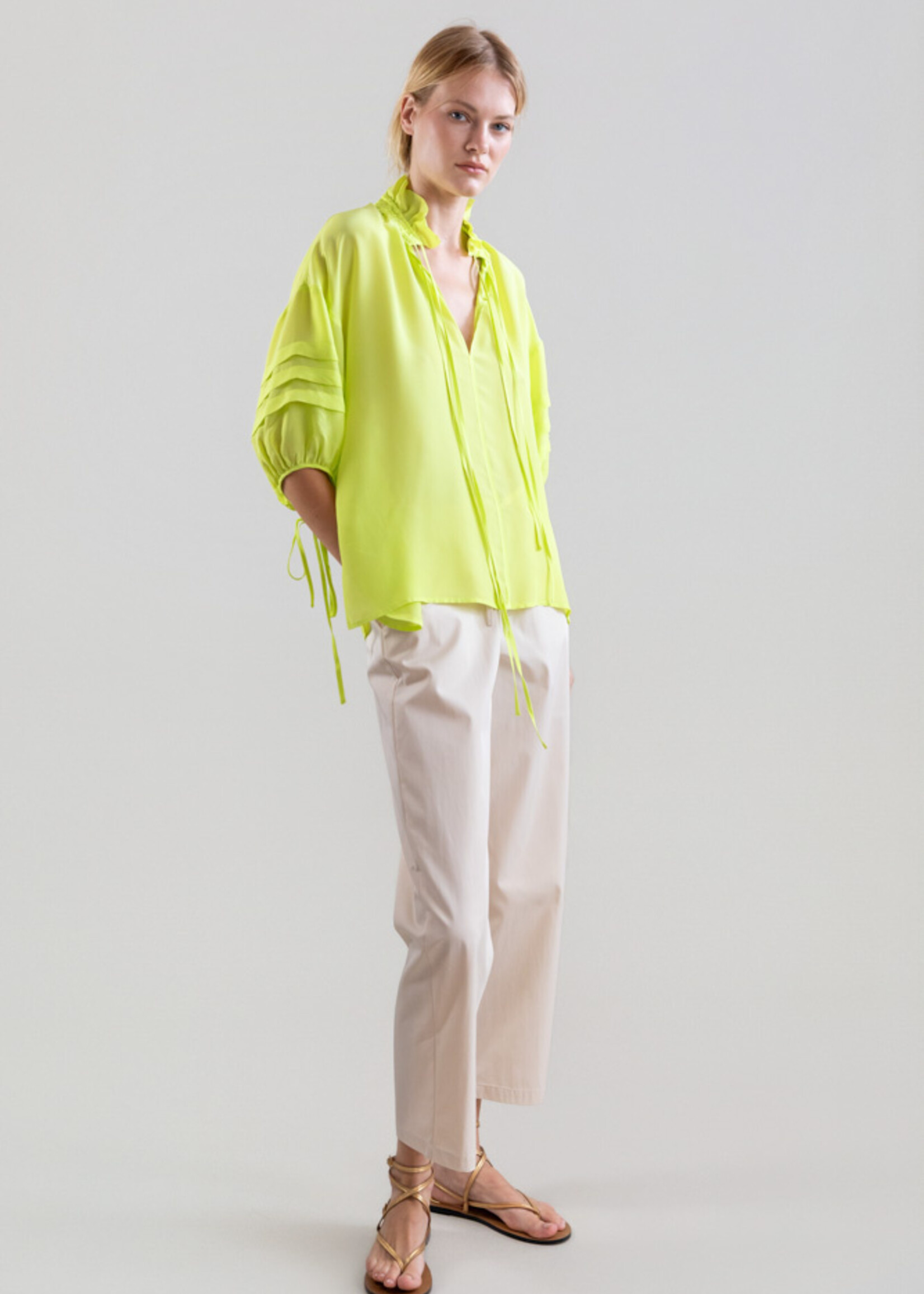 Women Trouser- Ivory