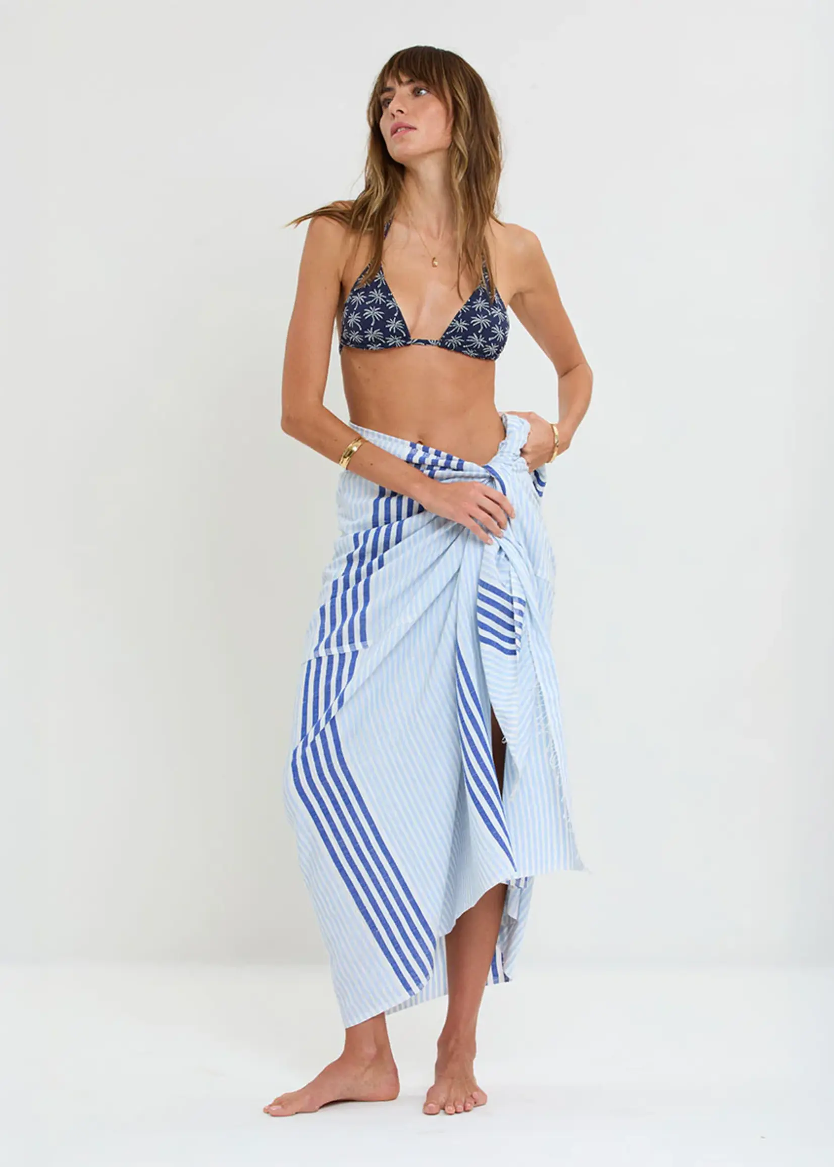 Talaki Sarong- Shemizi Blue
