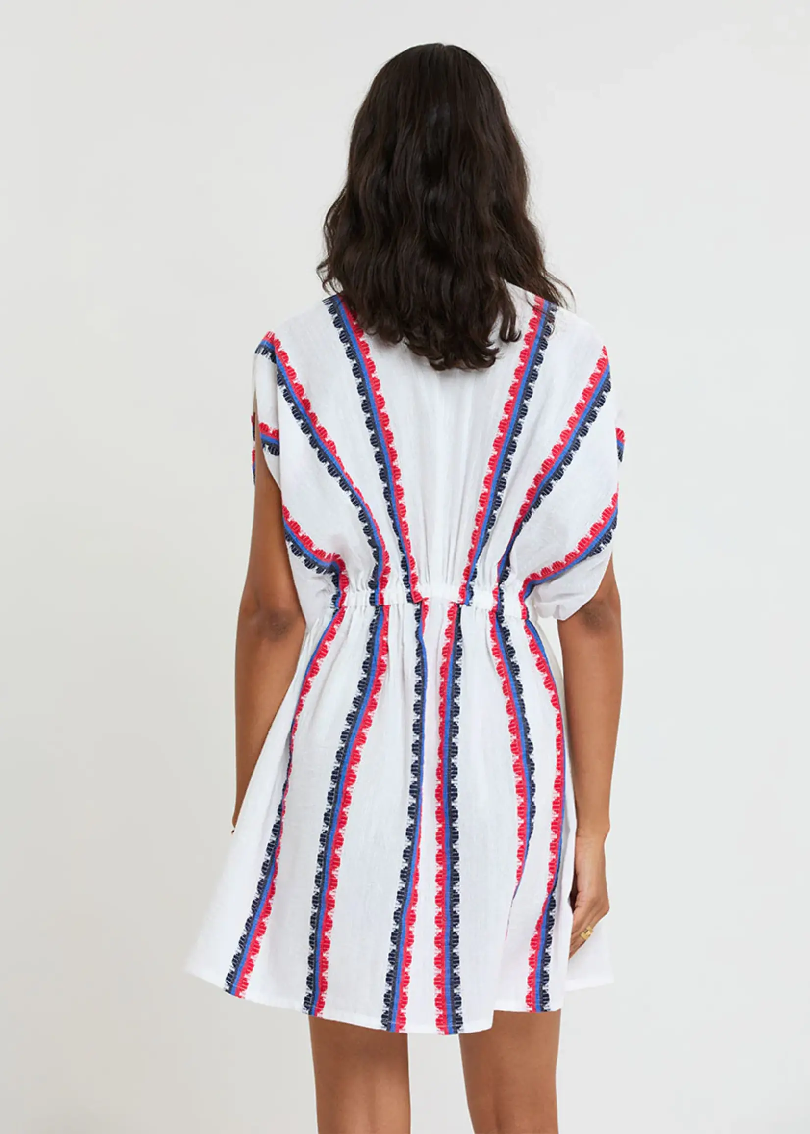 Alem Plunge Dress- Kibebi Marine